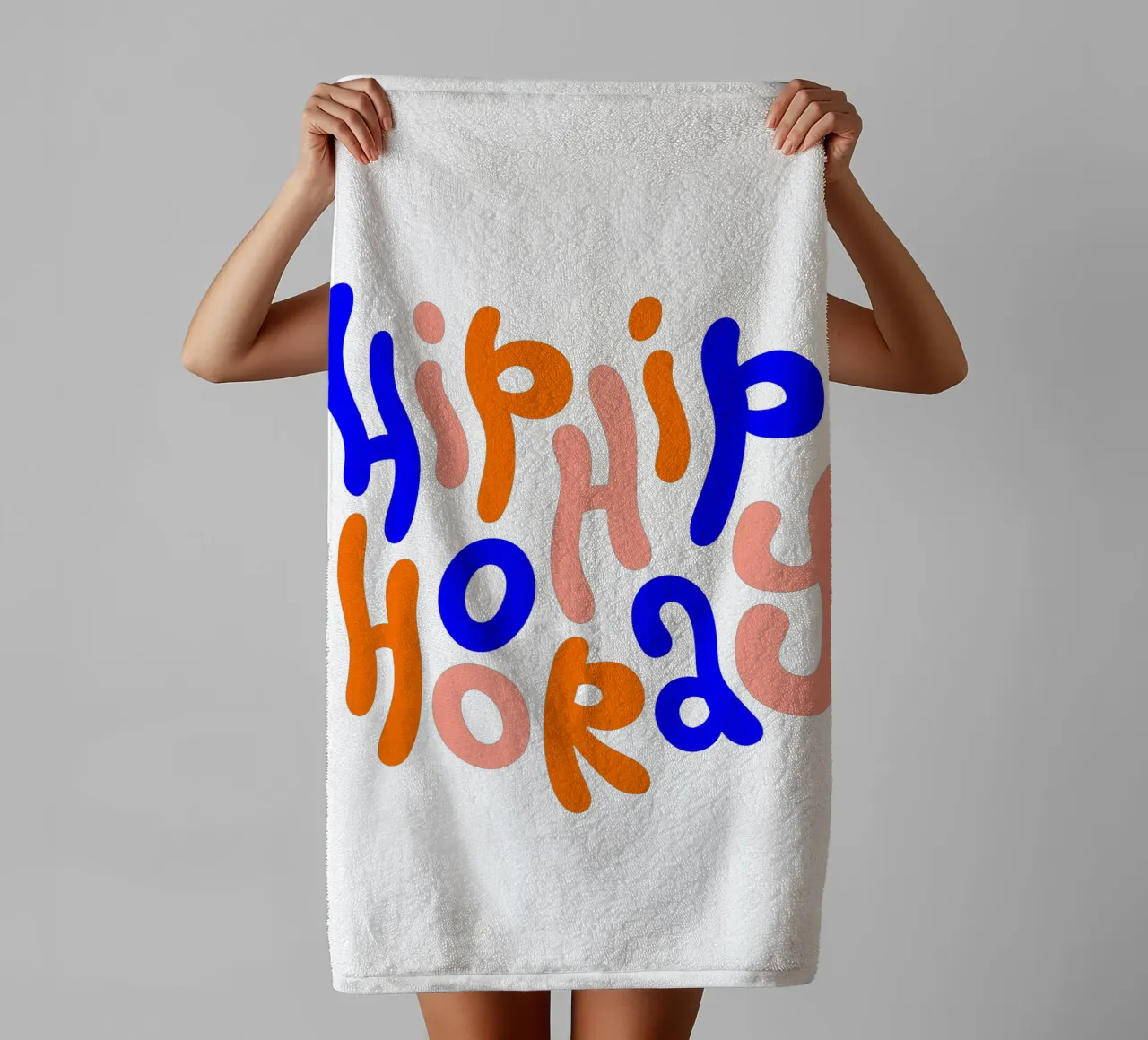 citation de la déclaration de motivation colorée serviette de bain de The True Type