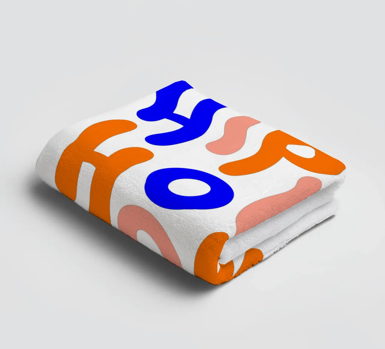 citation de la déclaration de motivation colorée serviette de bain de The True Type