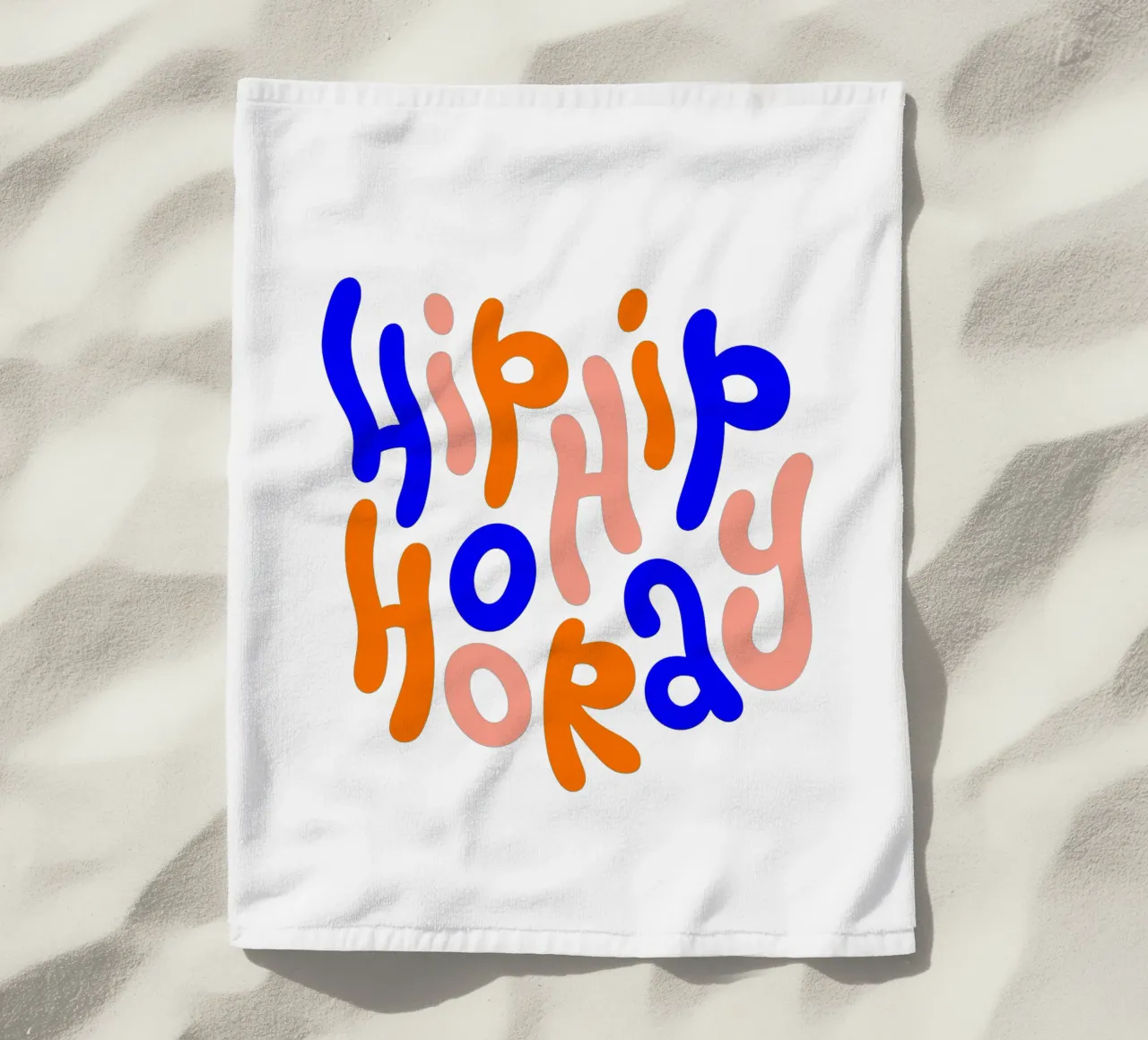 citation de la déclaration de motivation colorée serviette de plage de The True Type