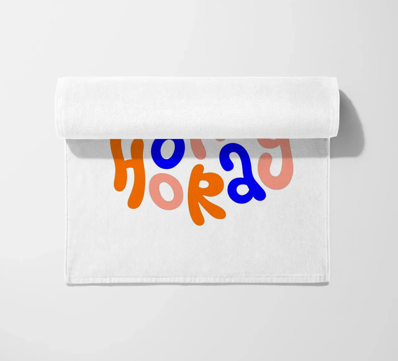 citation de la déclaration de motivation colorée serviette de plage de The True Type