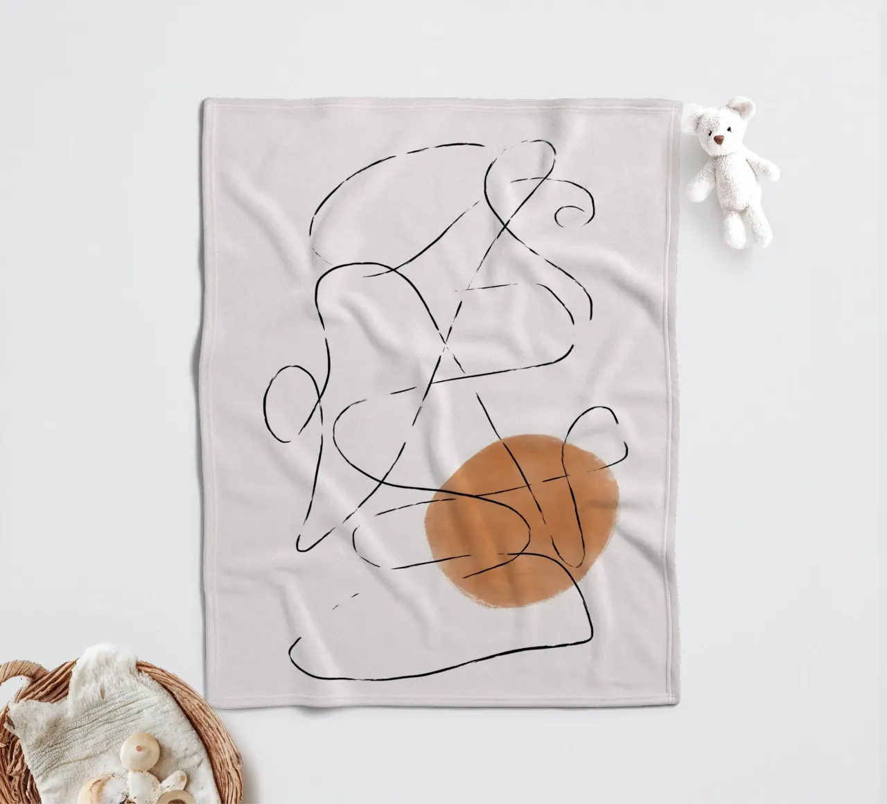 Vie Simple No 17 coperta in pile da treechild