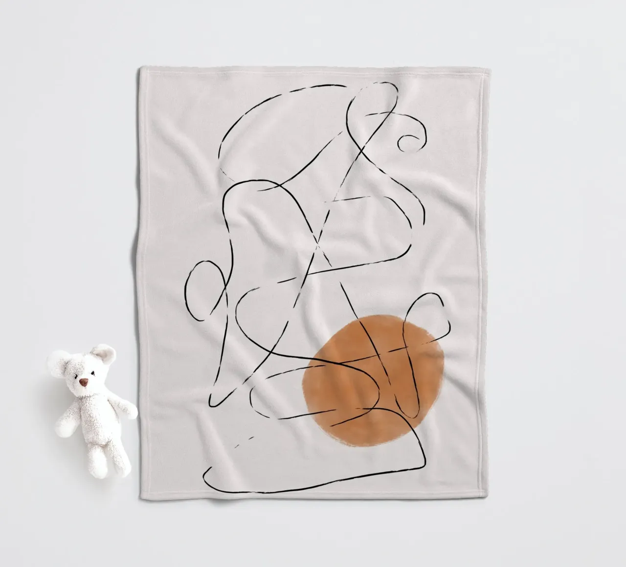 Vie Simple No 17 coperta in pile da treechild