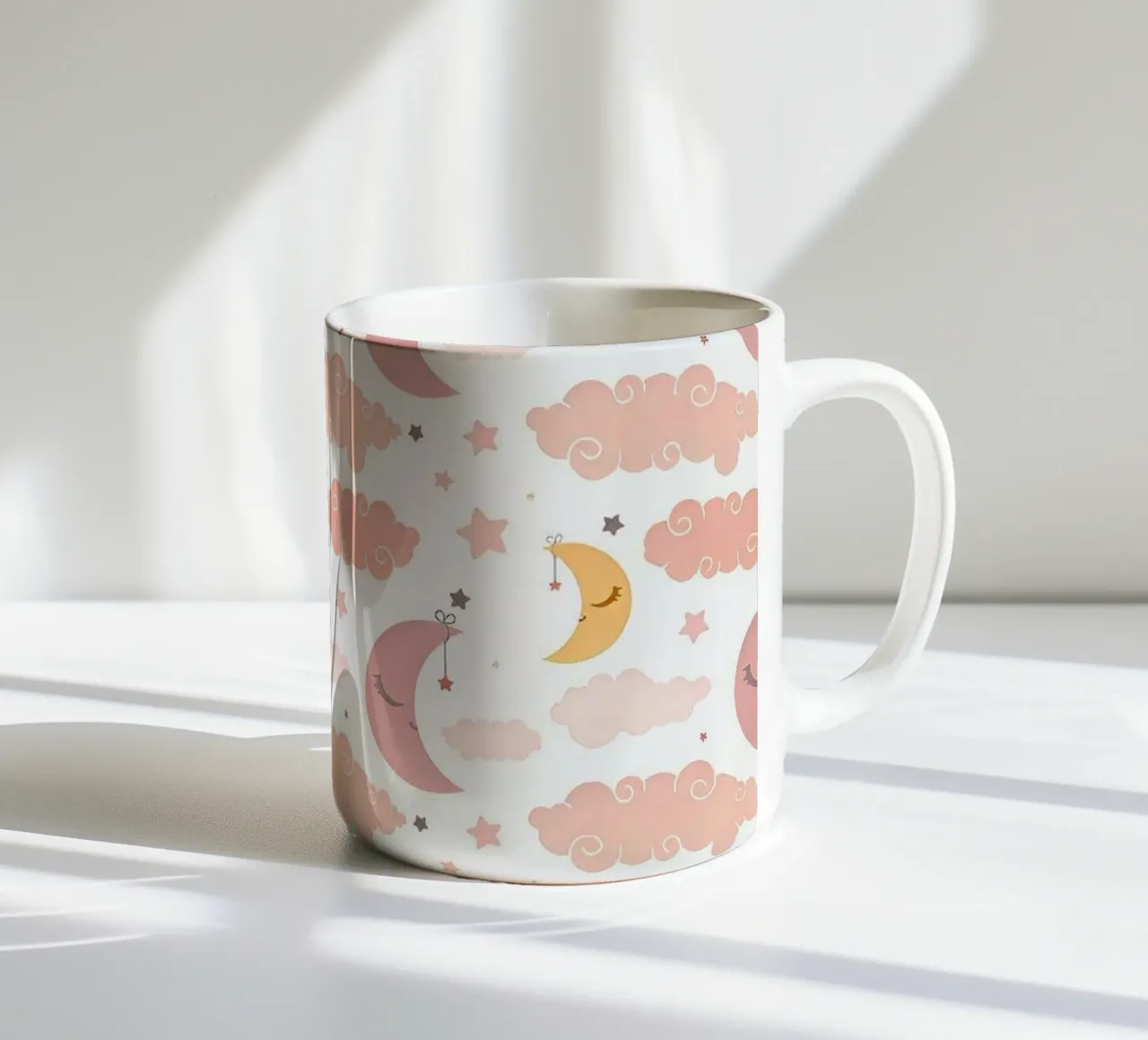 Piccole lune sognanti Kawaii tazza in ceramica da Kiroiharu