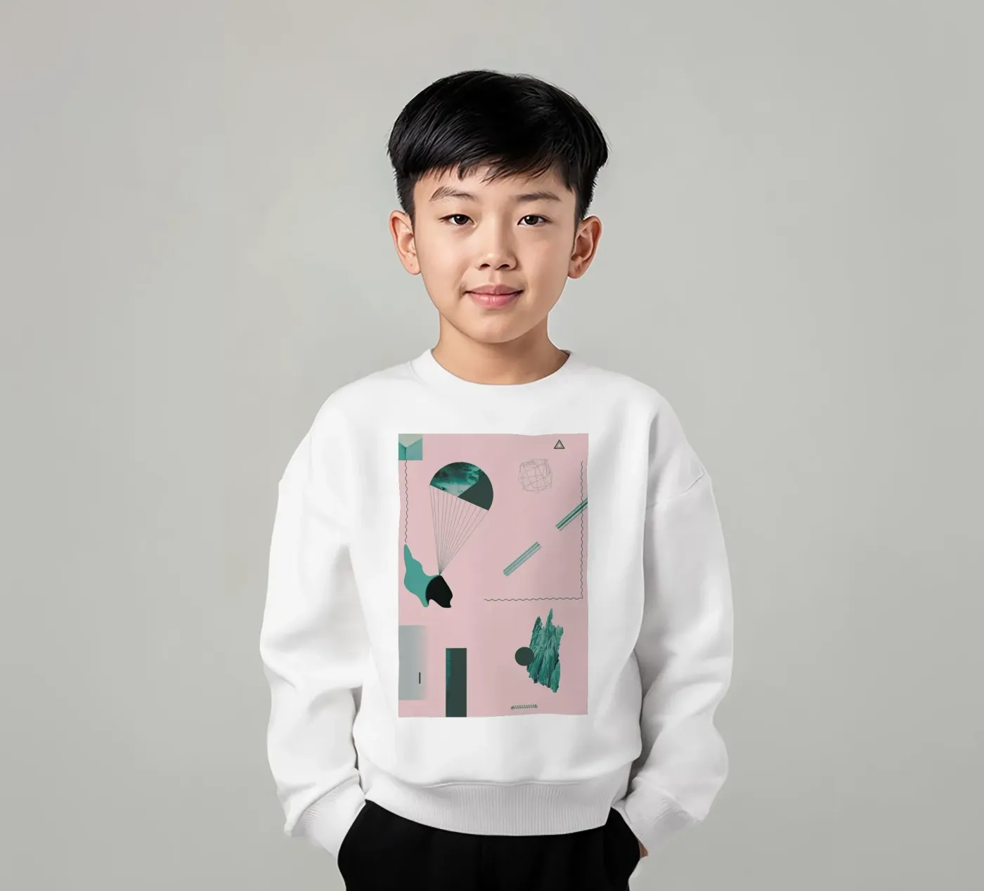 Objects 02 kinder sweatshirt van Andreas Jarner