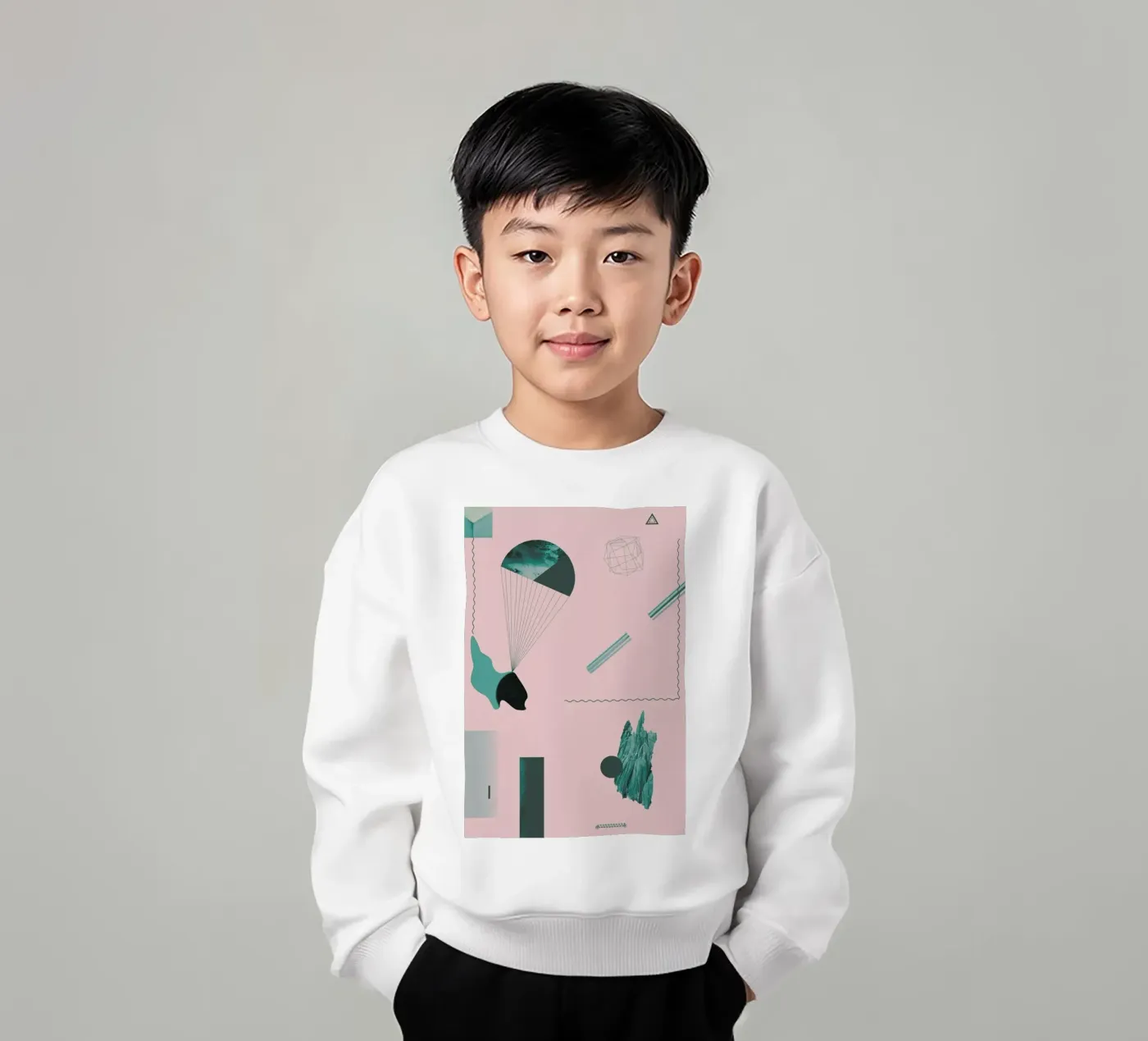 Objects 02 Kinder Sweatshirt von Andreas Jarner