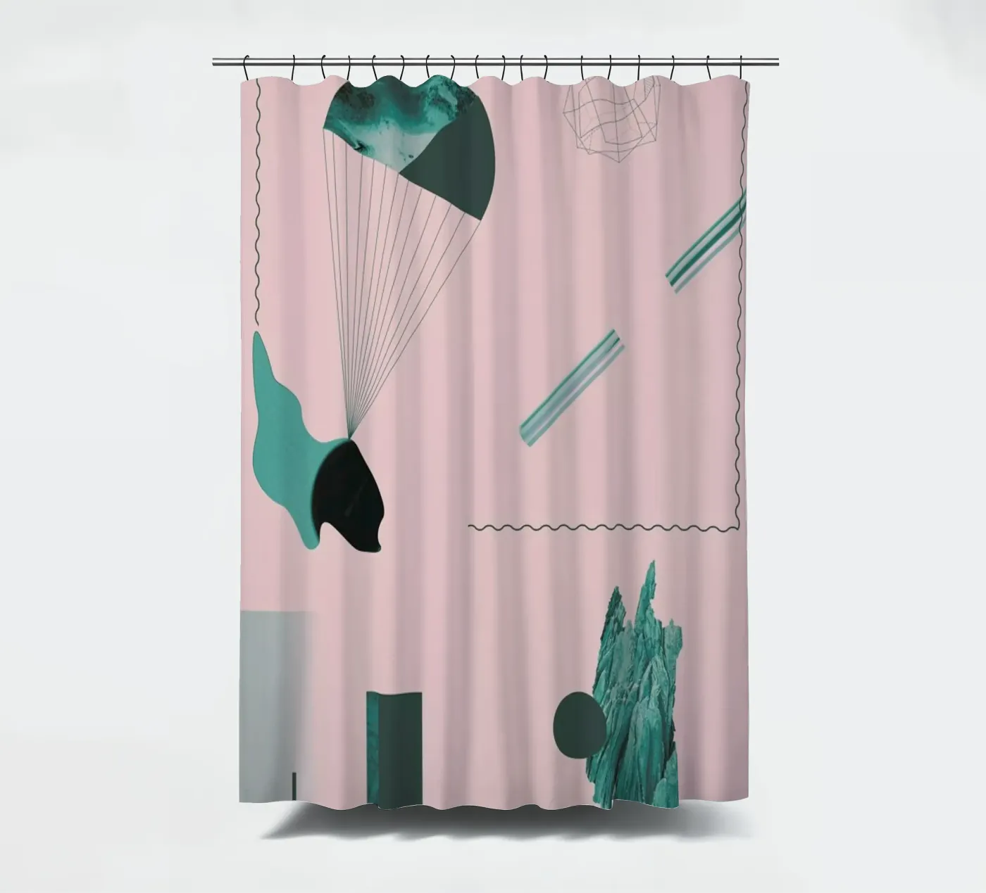 Objects 02 tenda da doccia da Andreas Jarner