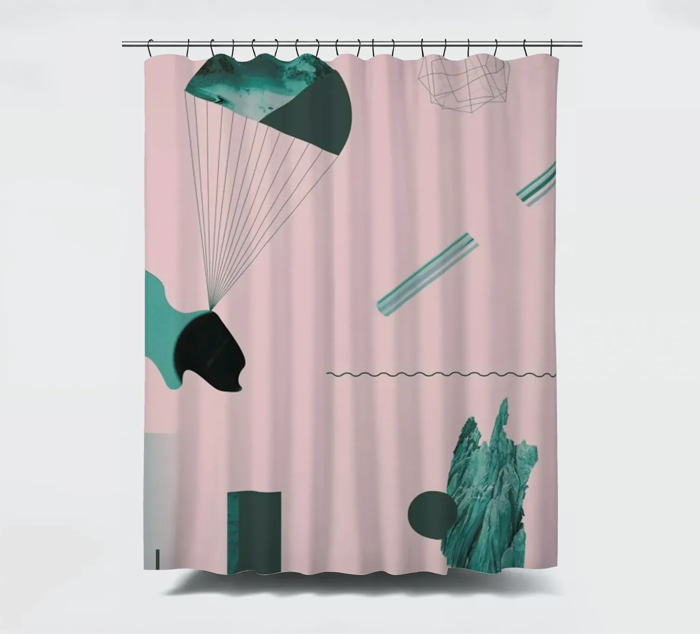 Objects 02 tenda da doccia da Andreas Jarner