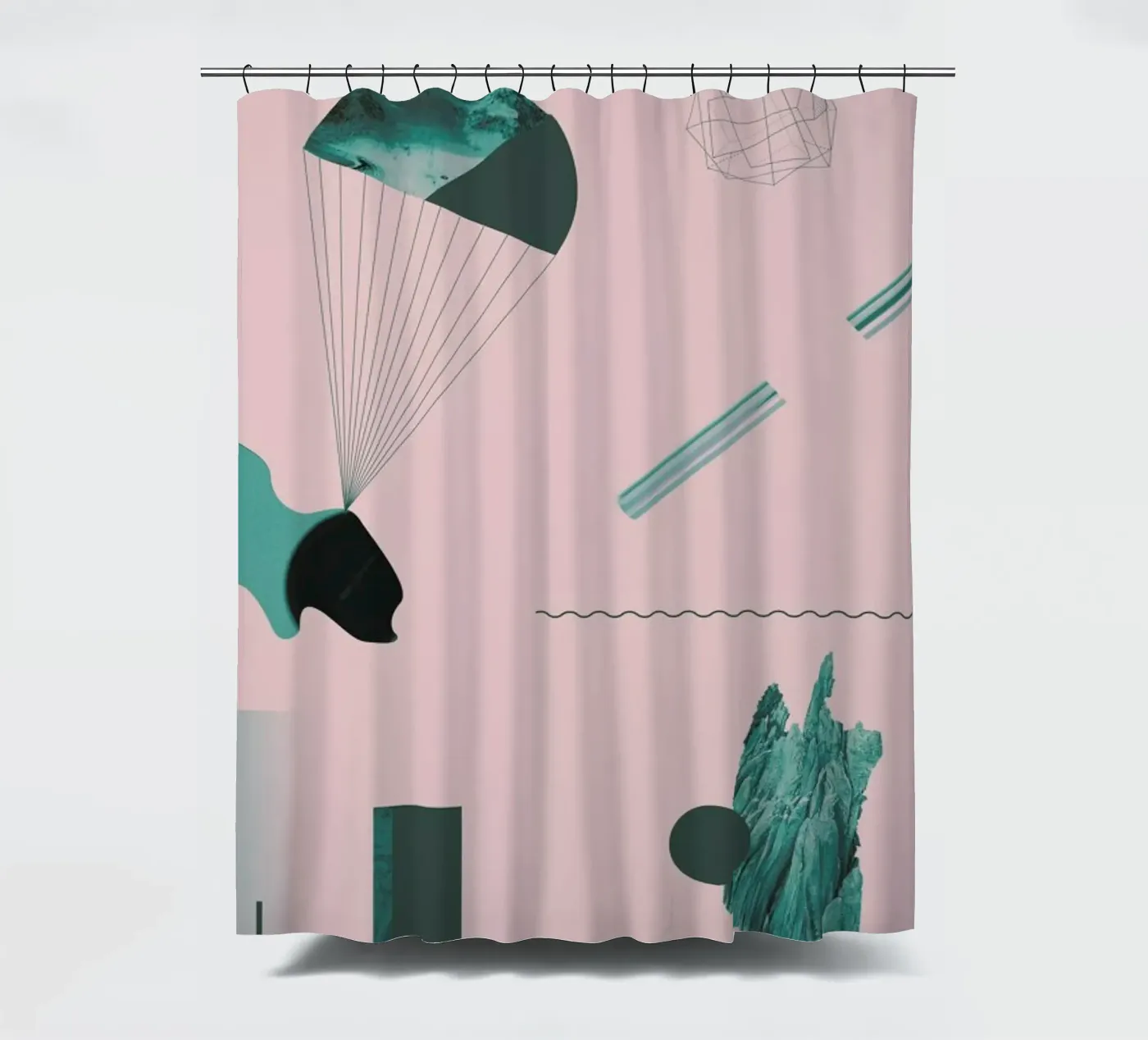 Objects 02 tenda da doccia da Andreas Jarner