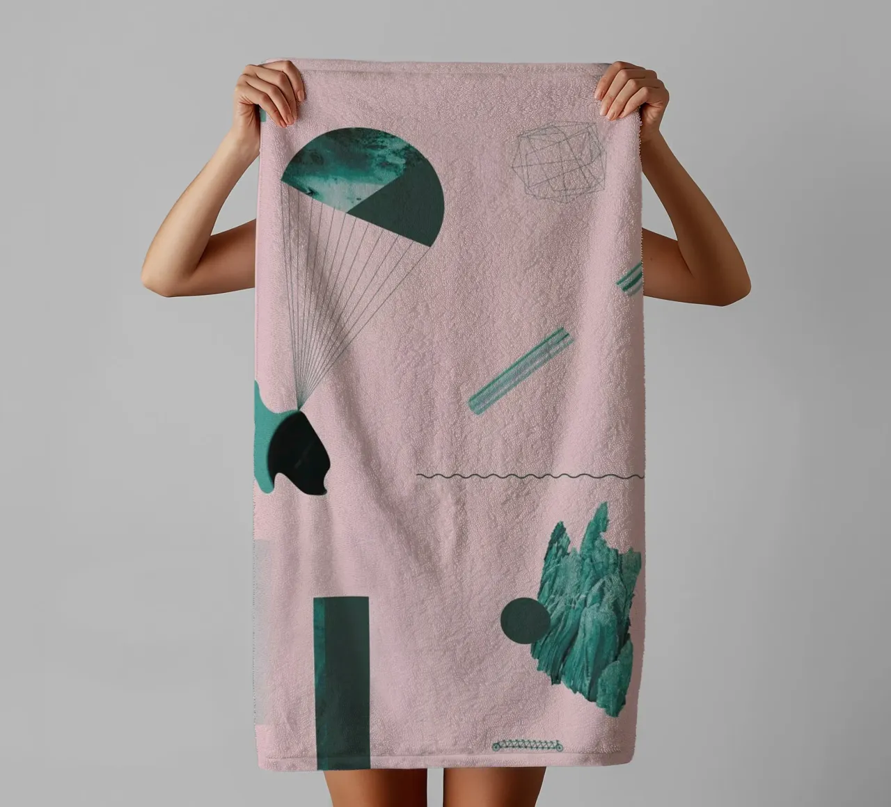 Objects 02 asciugamano da bagno da Andreas Jarner