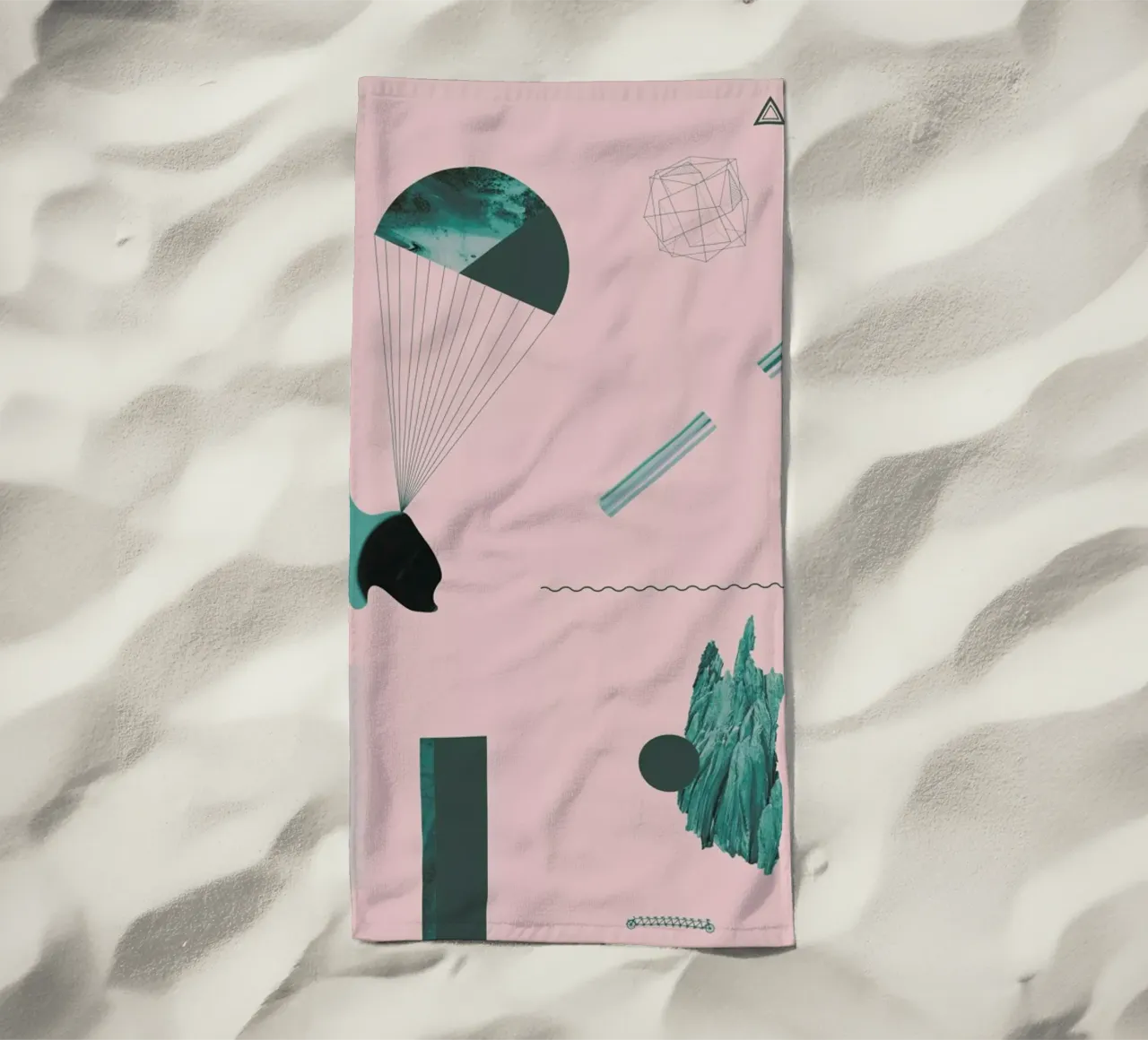 Objects 02 beach towel by Andreas Jarner
