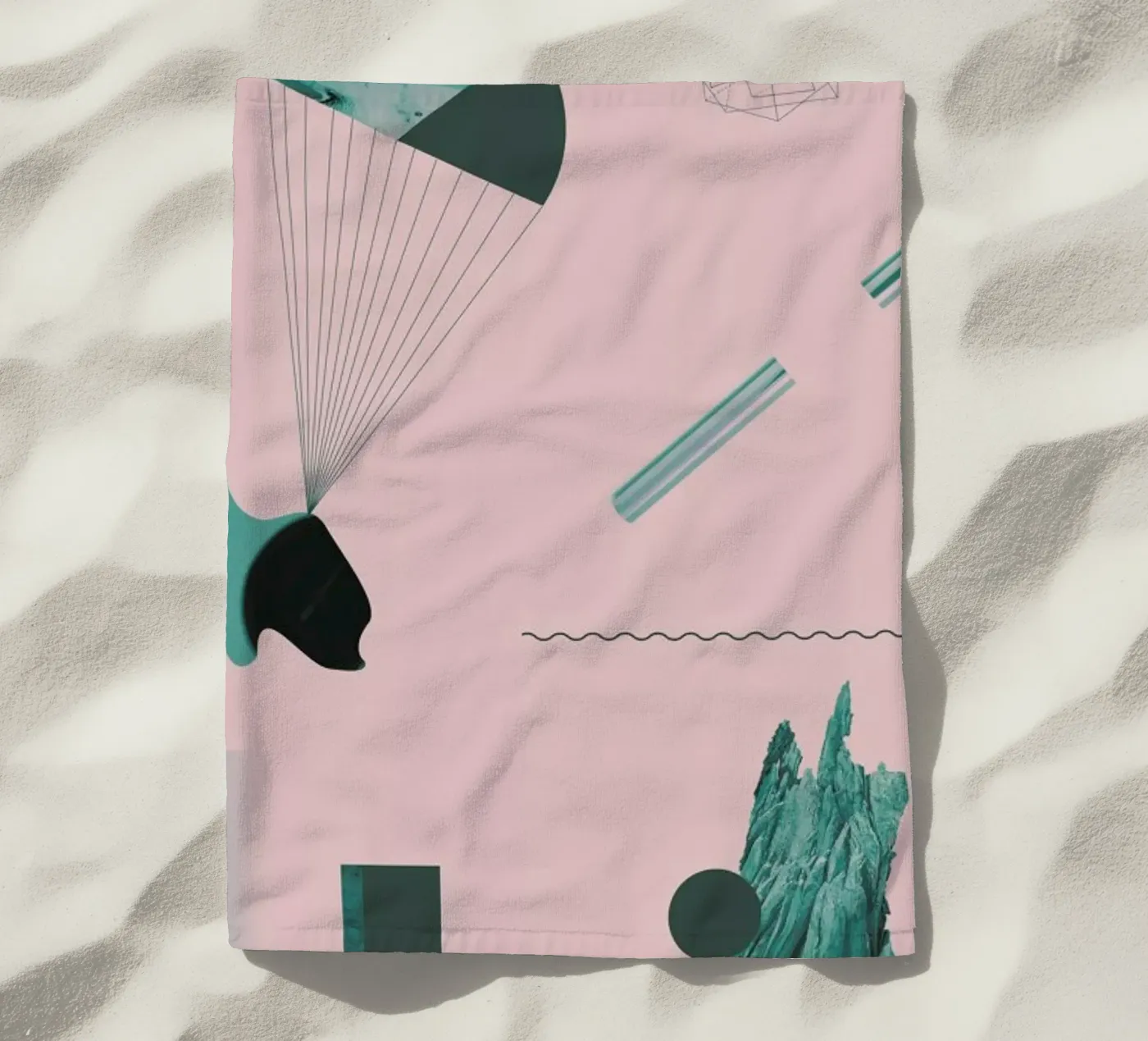 Objects 02 strandhanddoek van Andreas Jarner