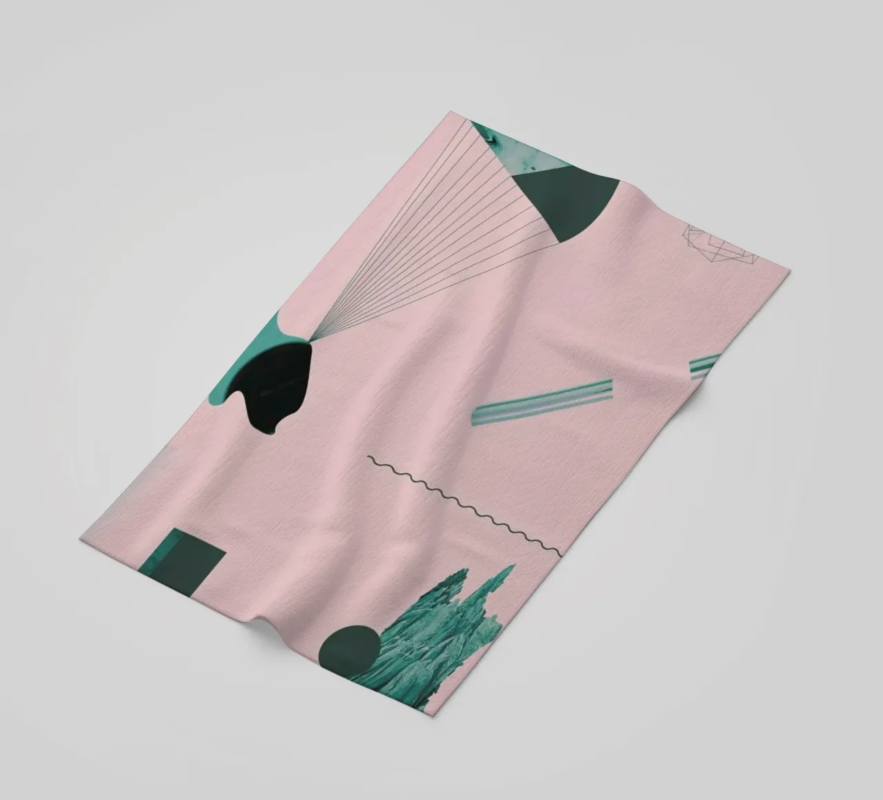 Objects 02 beach towel by Andreas Jarner