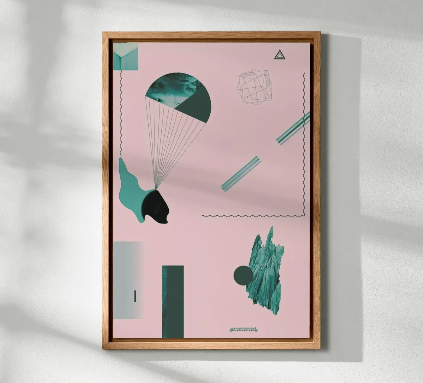 Objects 02 Leinwand von Andreas Jarner