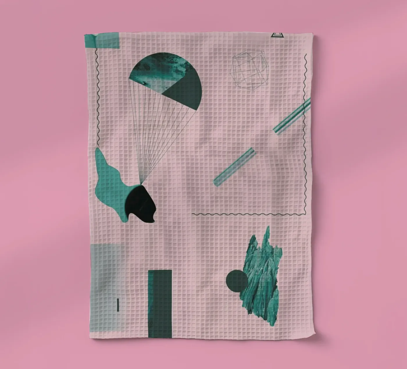 Objects 02 Geschirrtuch von Andreas Jarner