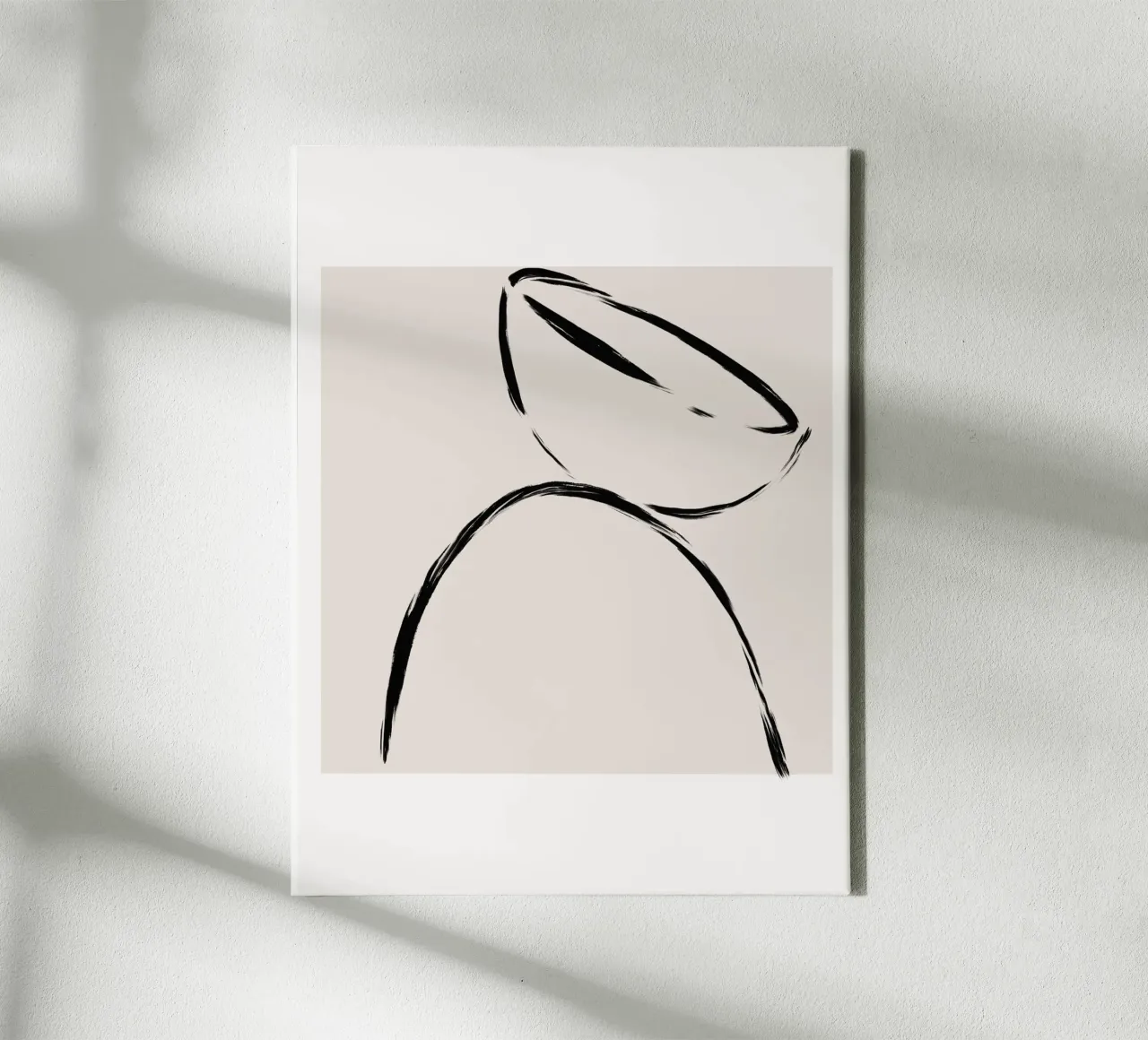 Vie Simple No 21 tela con Cornice a cassetta da treechild