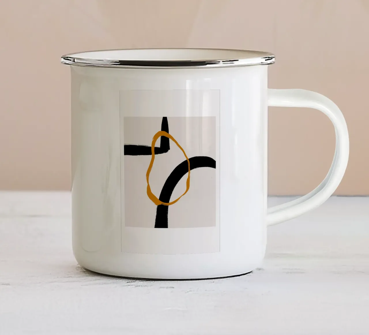 Vie Simple No 22 tazza in smalto da treechild