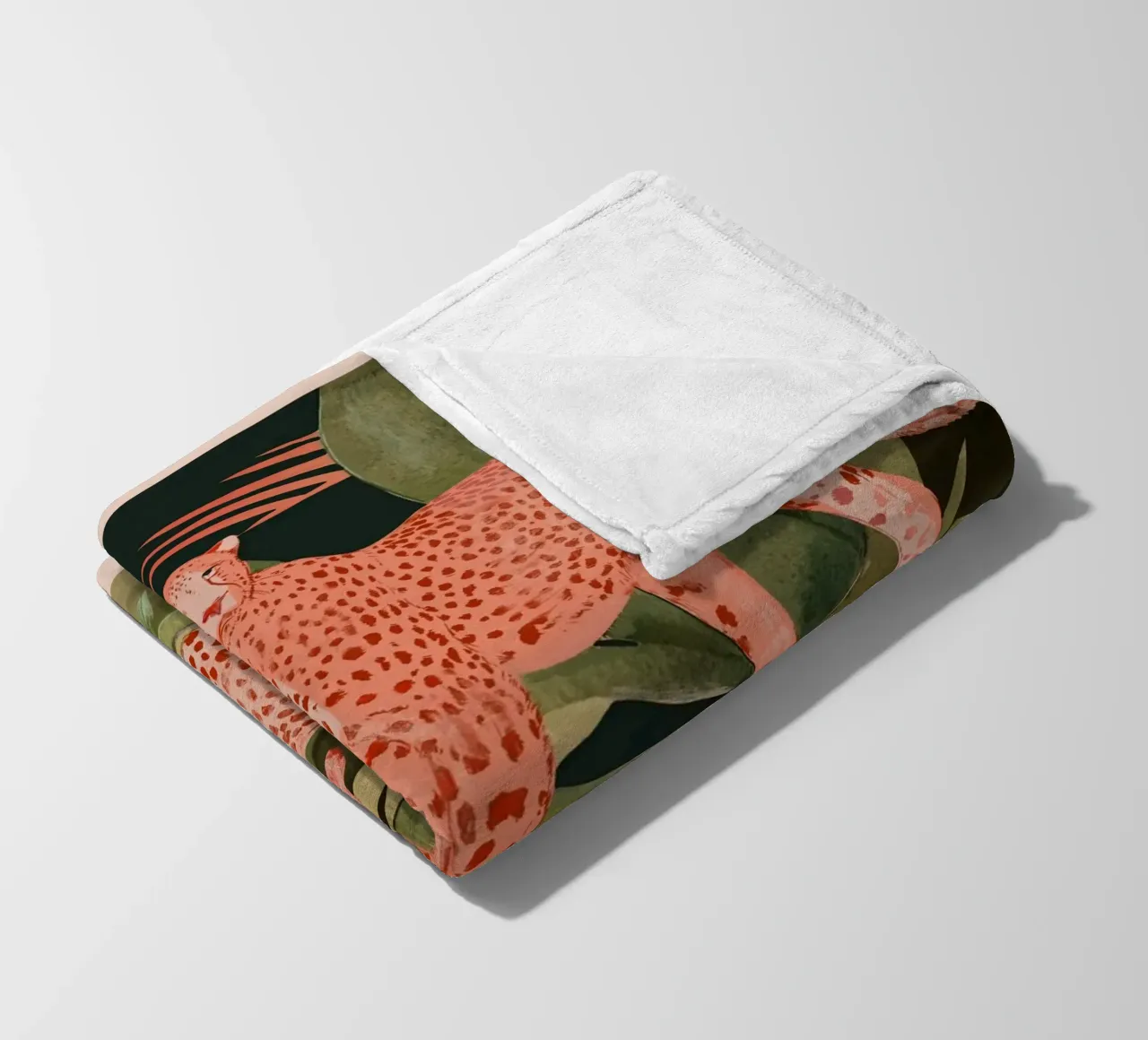 Ghepardi della giungla 3 coperta in pile da ThingDesign