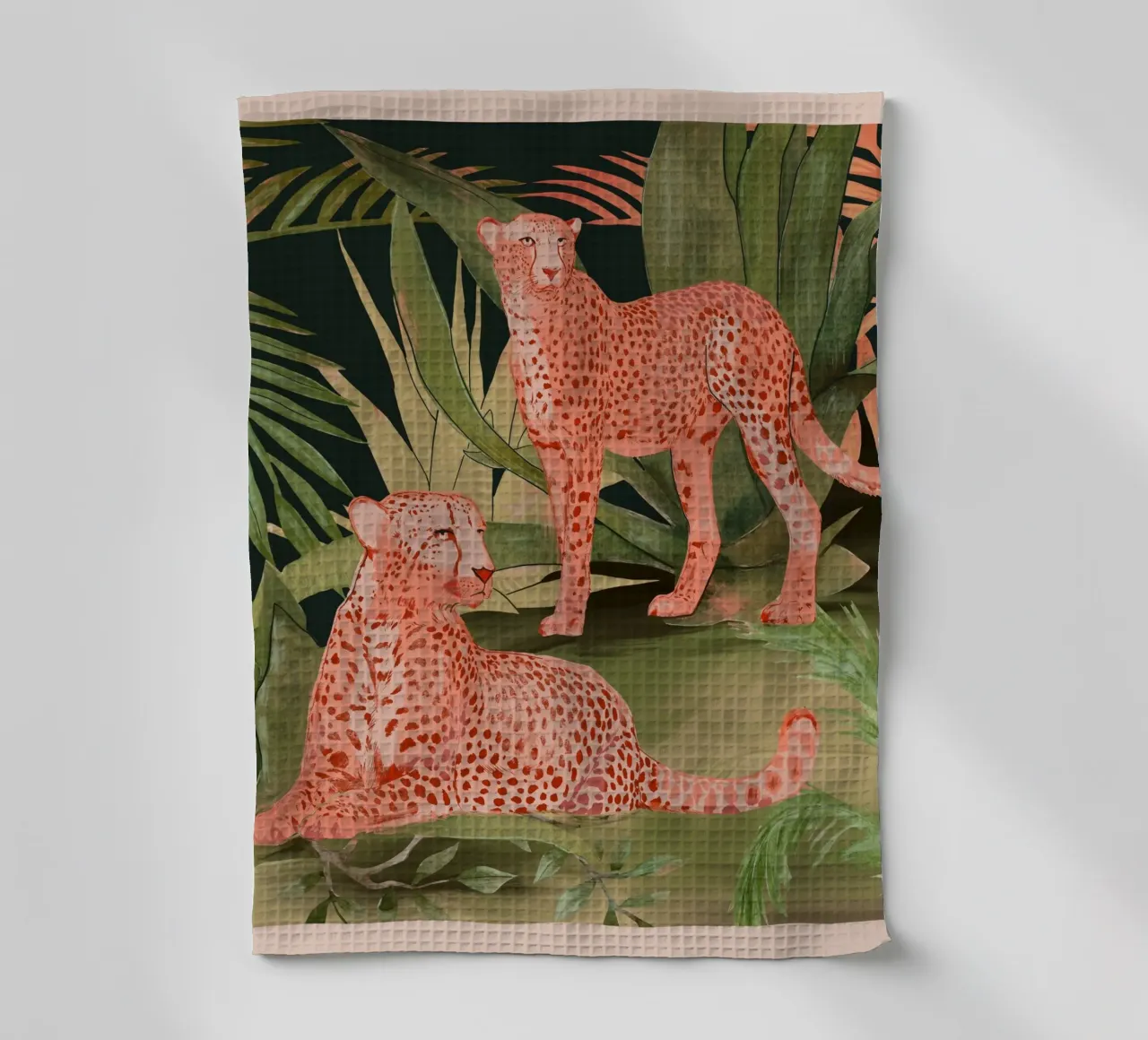 Jungle Cheetahs 3 torchon de ThingDesign