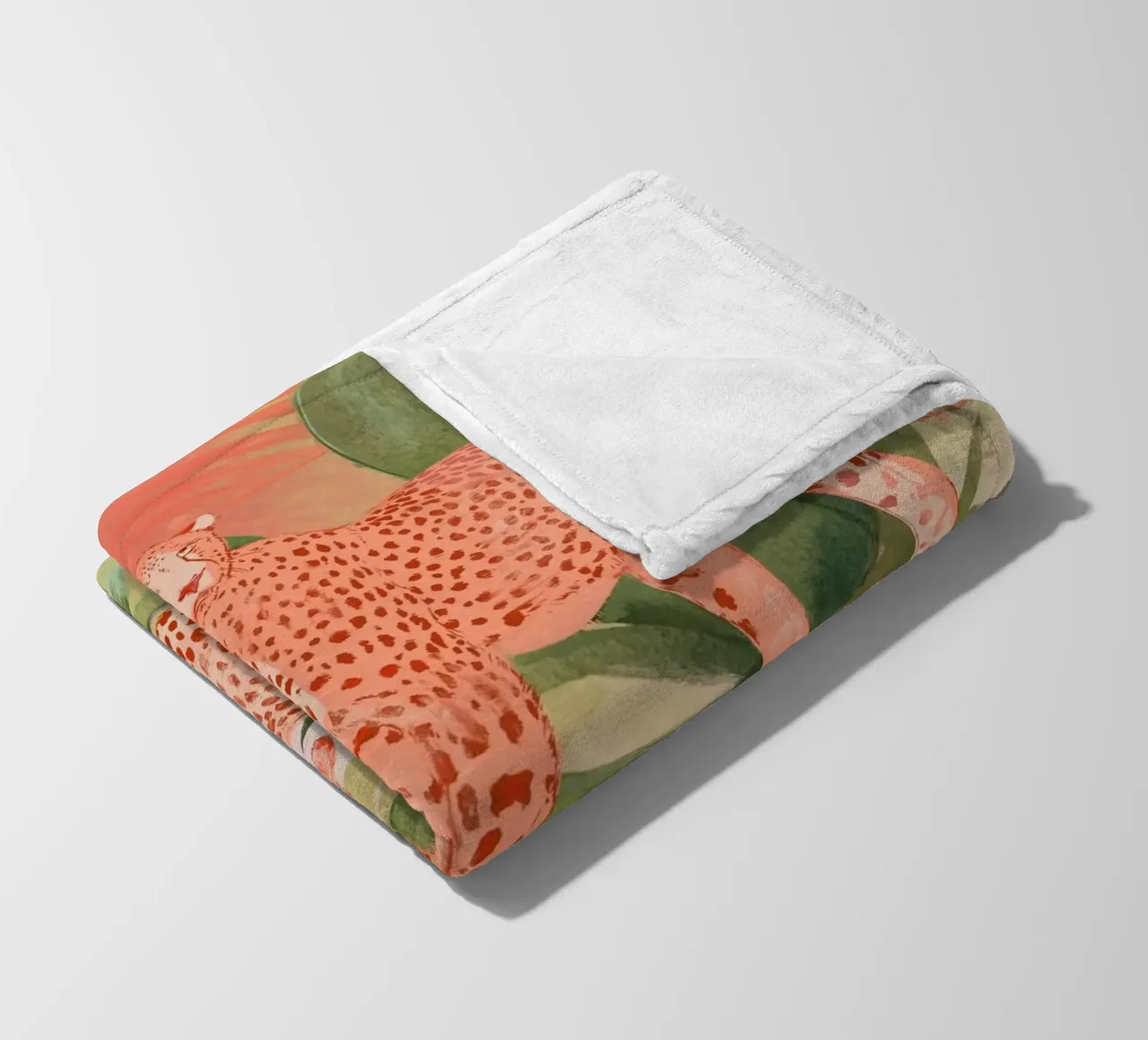Ghepardi della giungla 2 coperta in pile da ThingDesign