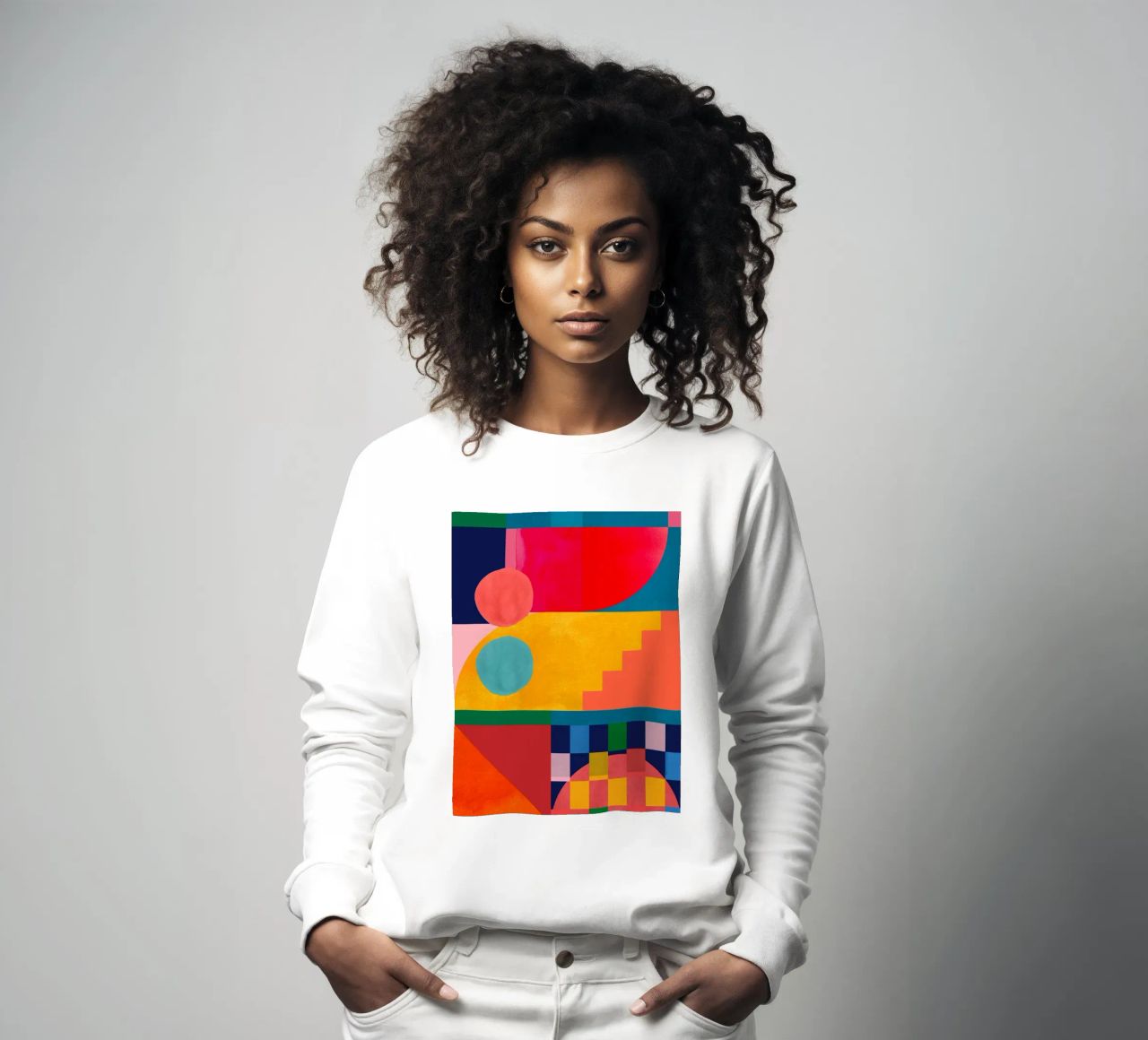 Forme geometriche 149 felpa da Gaite