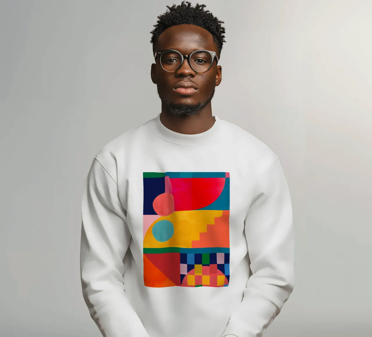 Forme geometriche 149 felpa da Gaite