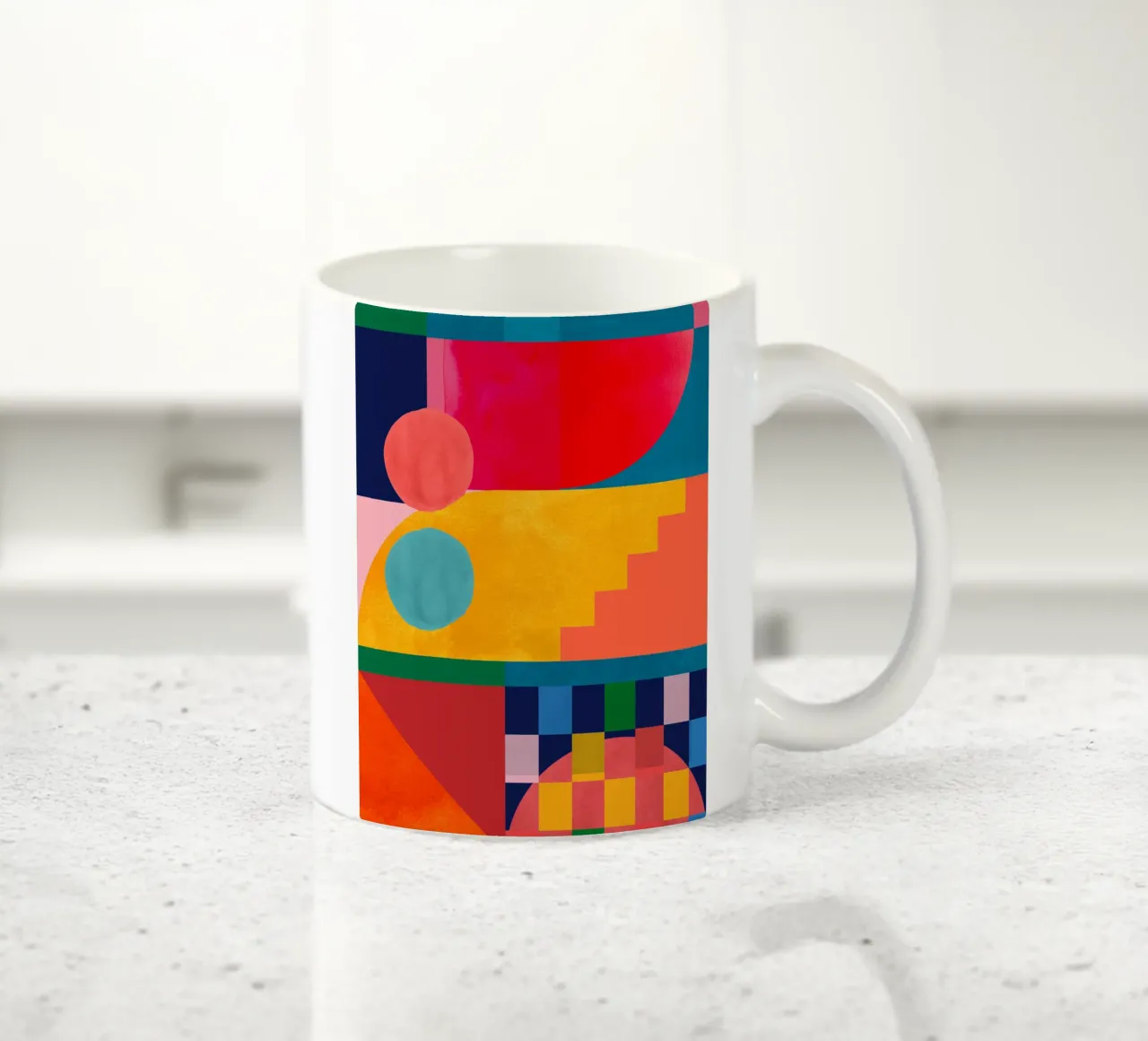 Forme geometriche 149 tazza in ceramica da Gaite