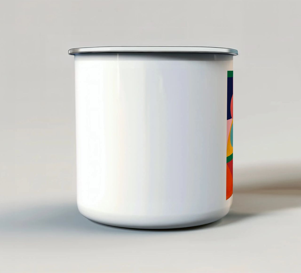 Forme geometriche 149 tazza in smalto da Gaite