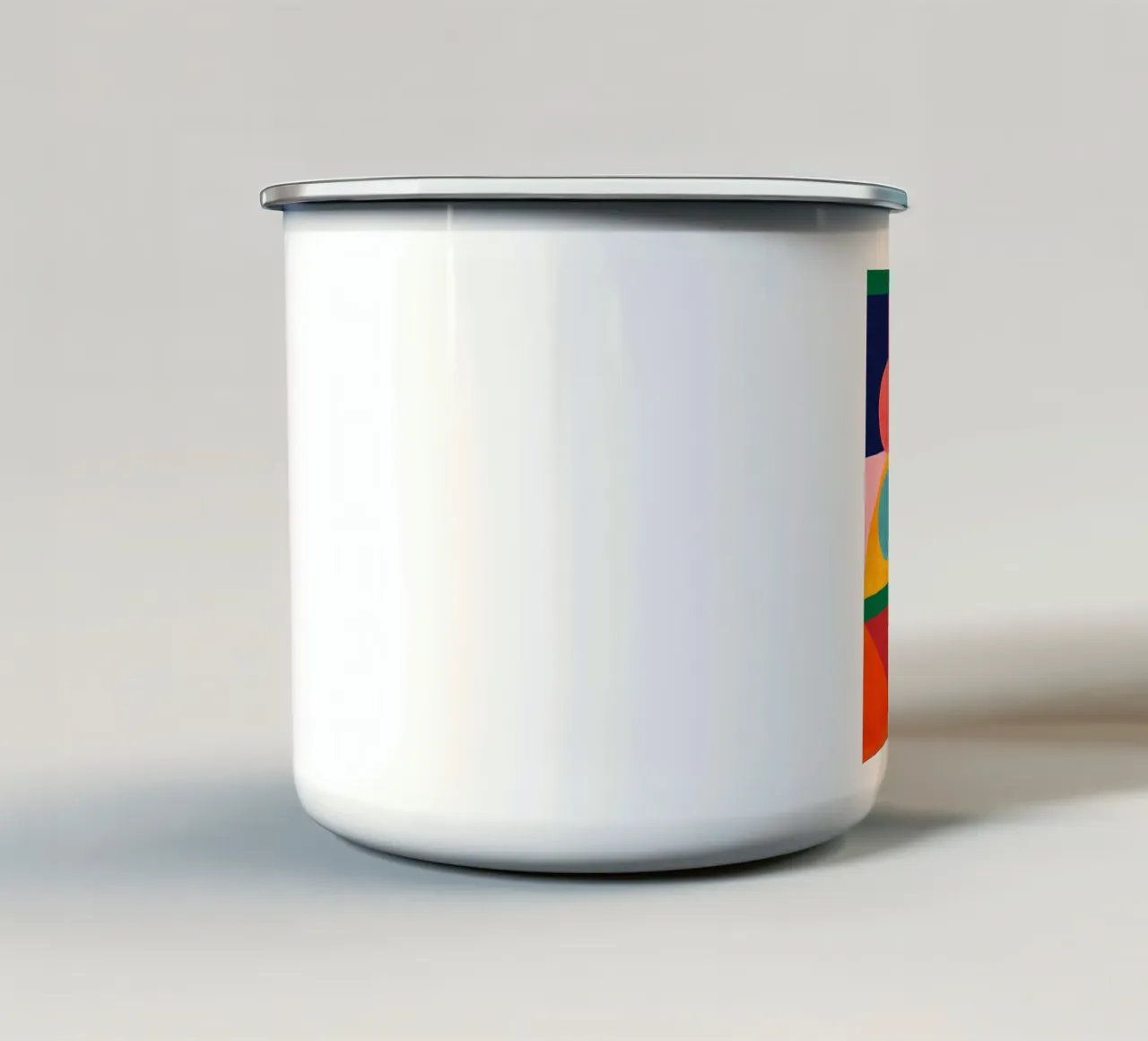 Formas geométricas 149 taza de esmalte de Gaite