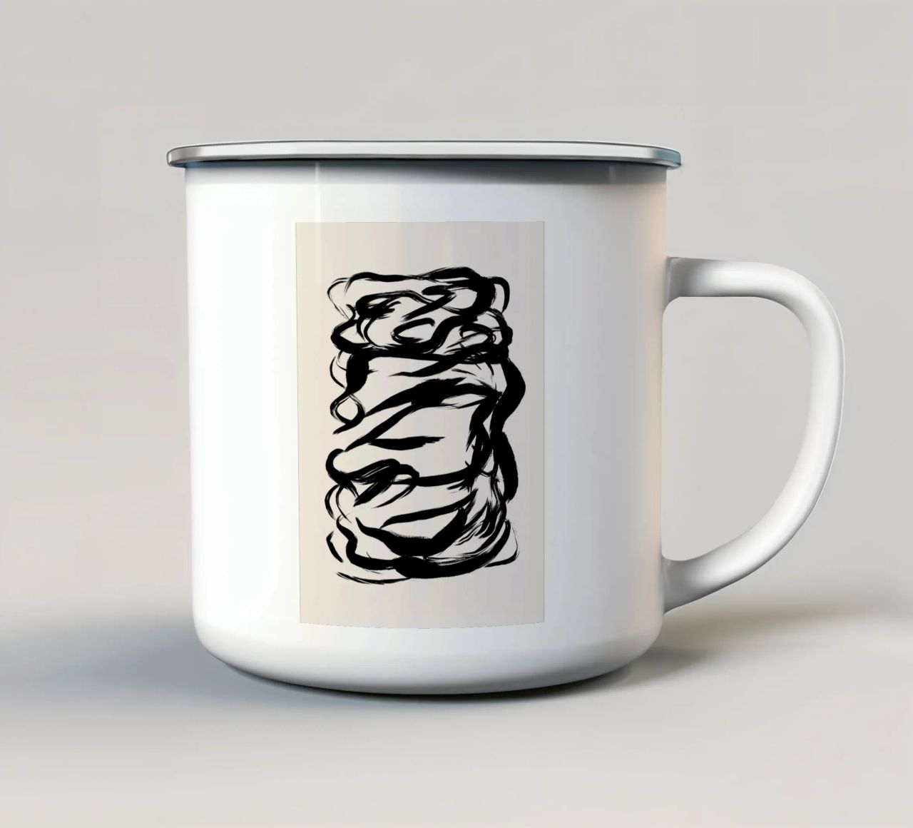 Vie Simple No 23 tazza in smalto da treechild