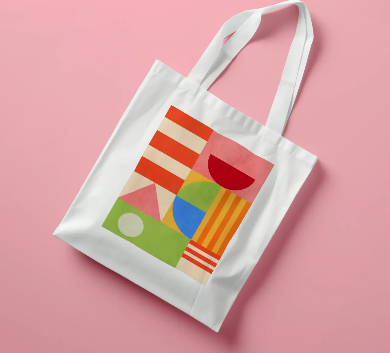 Forme geometriche 151 borsa in juta da Gaite