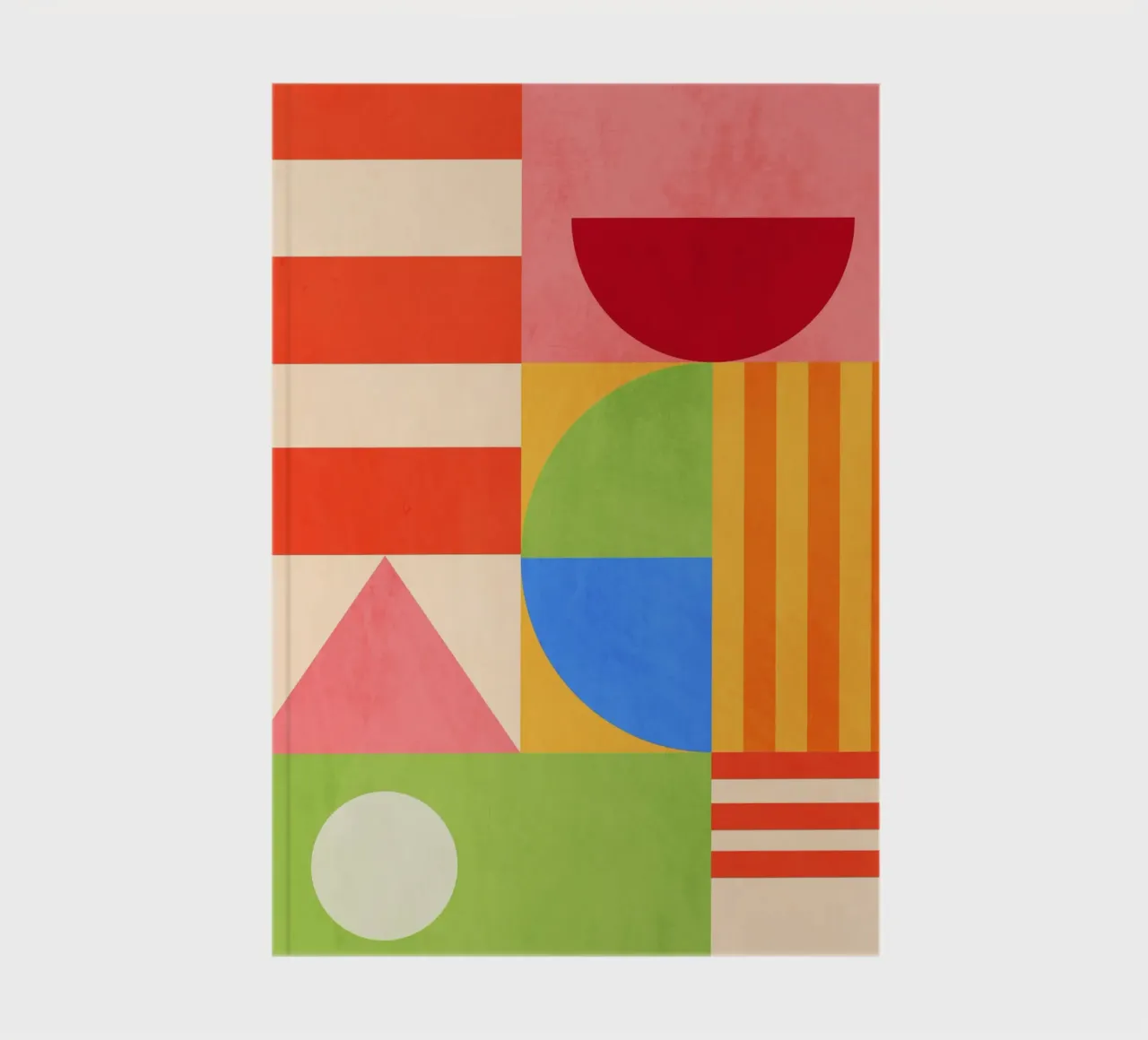 Geometric Shapes 151 notebook by Gaite