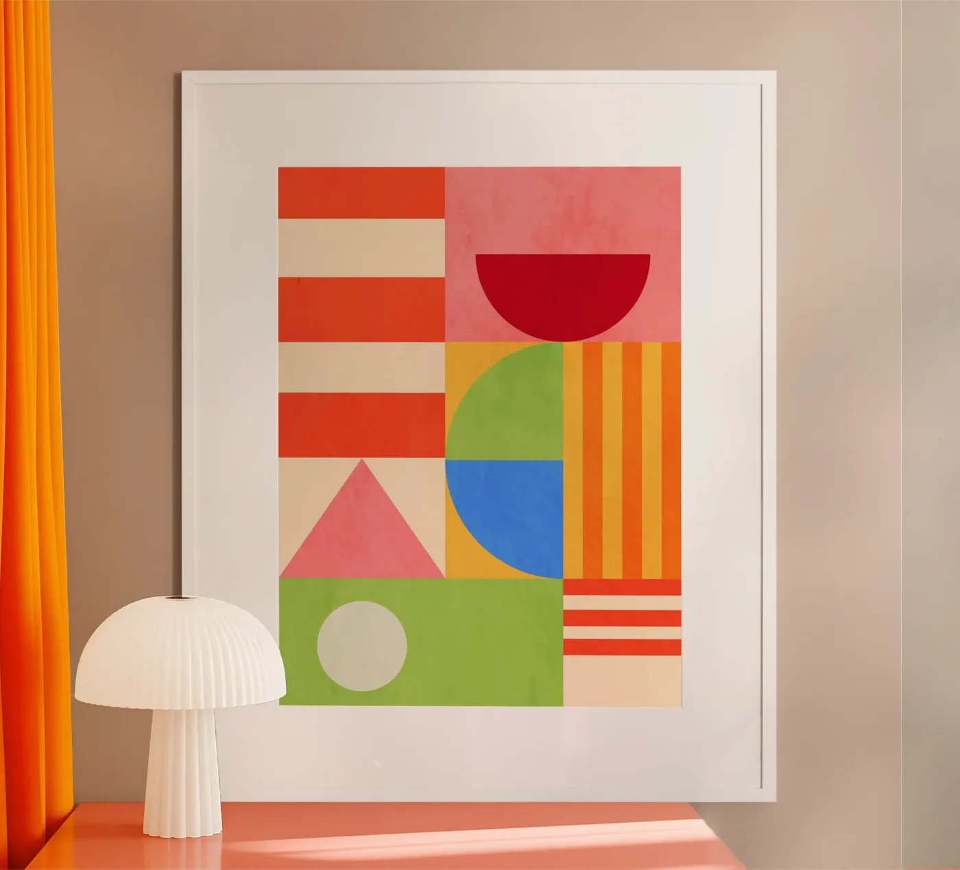Geometric Shapes 151 poster da Gaite