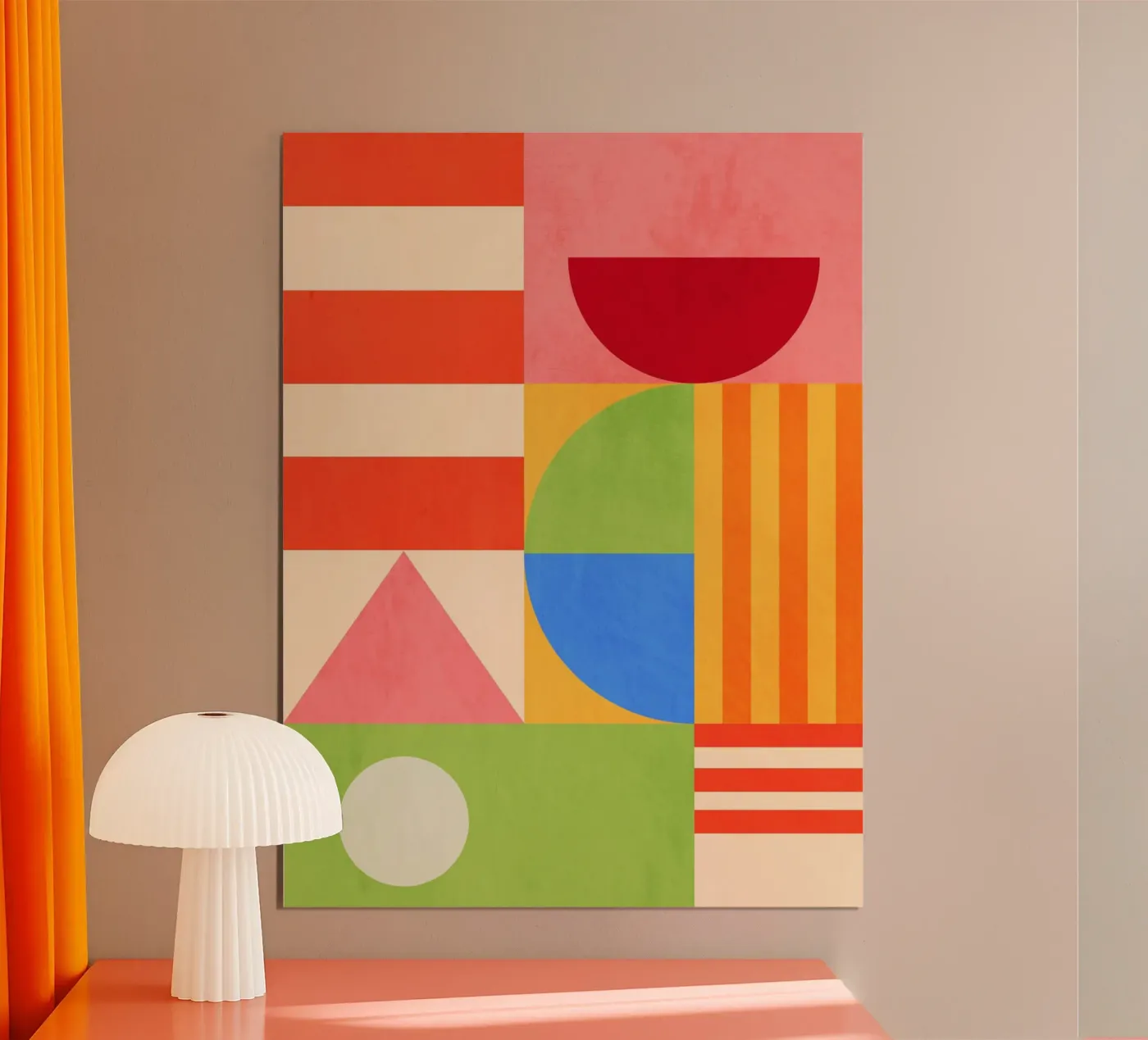 Geometric Shapes 151 poster da Gaite