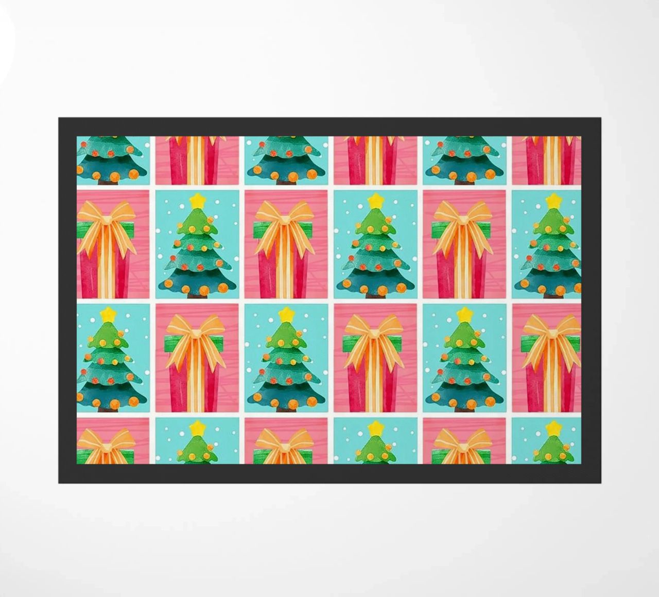 Una Navidad alegre felpudo de Kiroiharu