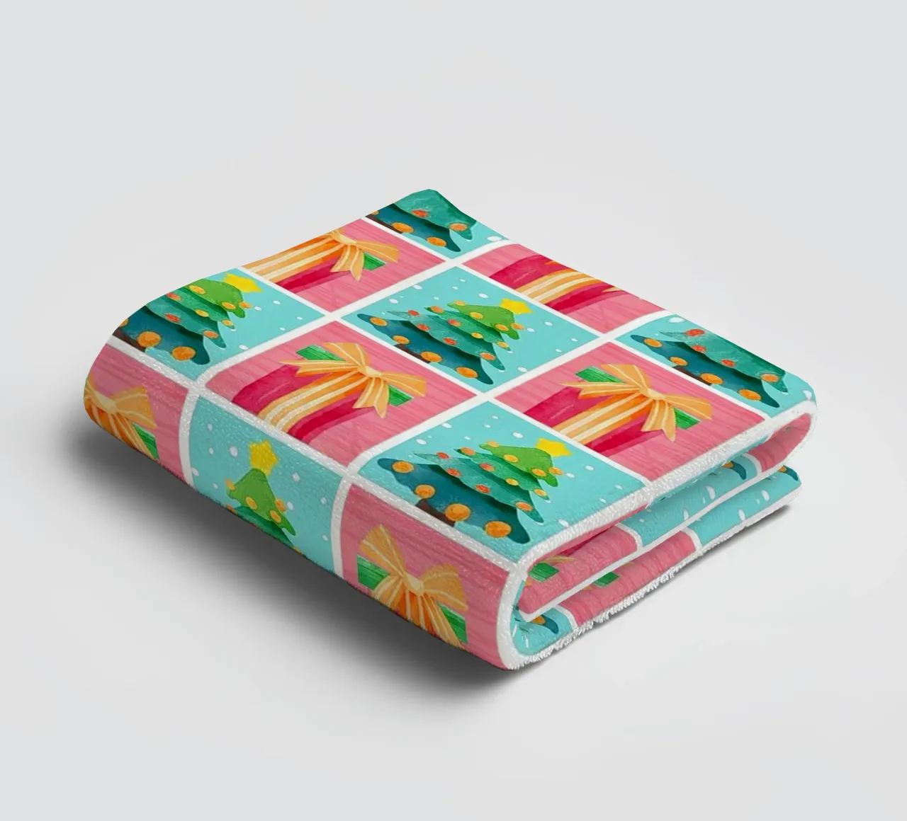 Un Noël joyeux serviette de bain de Kiroiharu