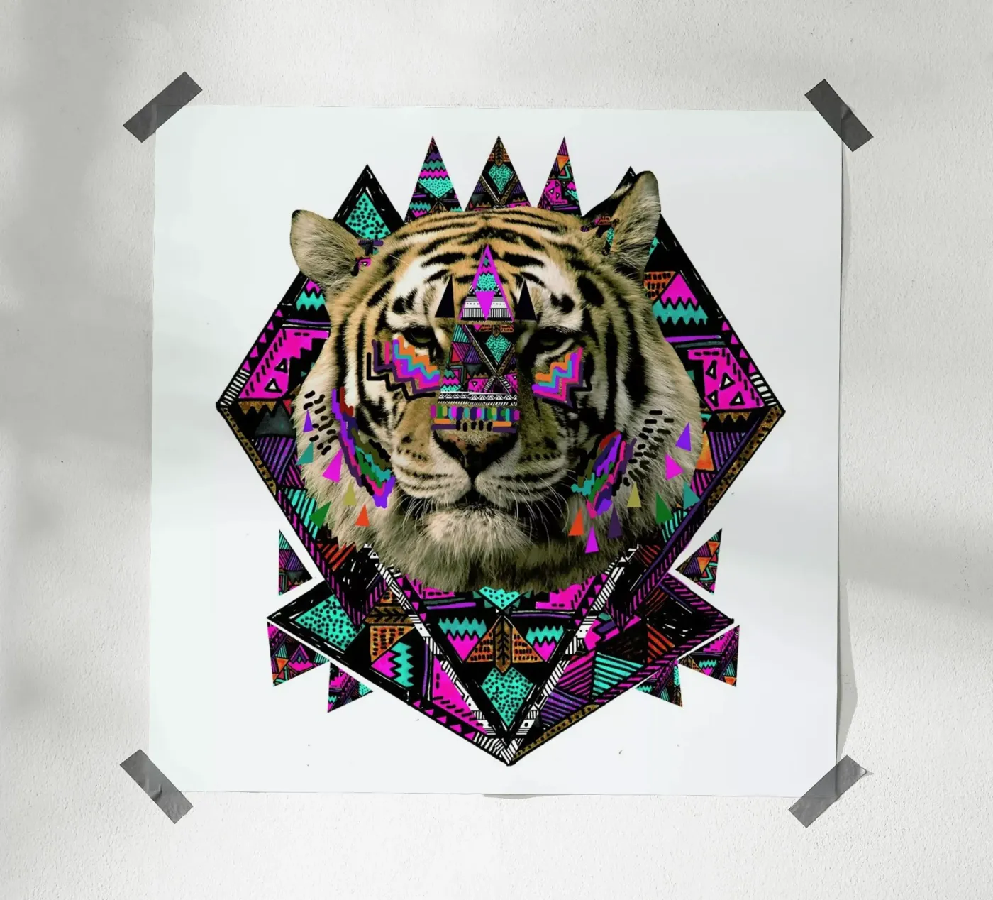 Wild Magic poster van Kris Tate