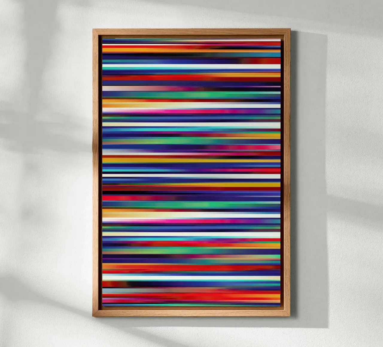 Blurry Lines alluminio dibond da Danny Ivan