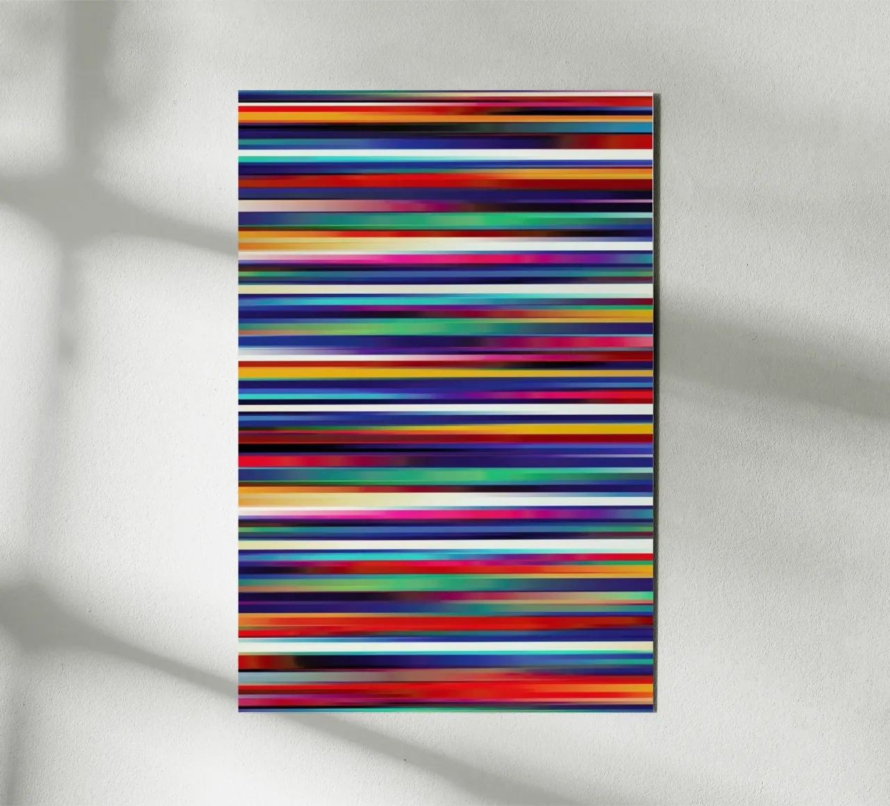 Blurry Lines alluminio dibond da Danny Ivan