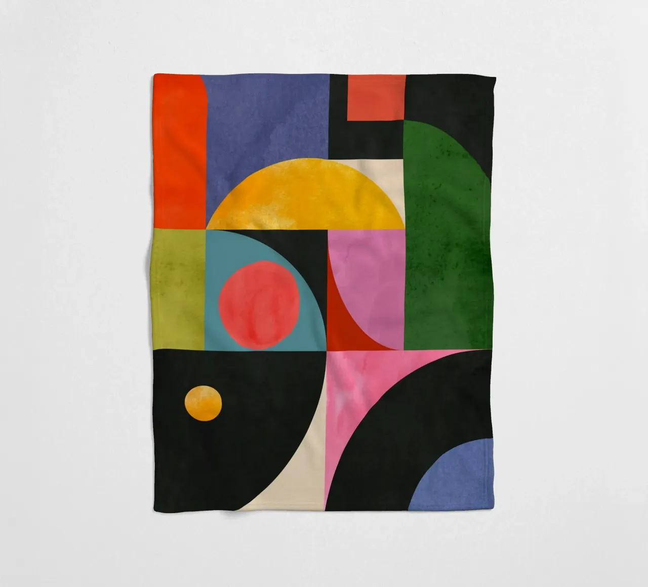 Forme geometriche 150 coperta in pile da Gaite