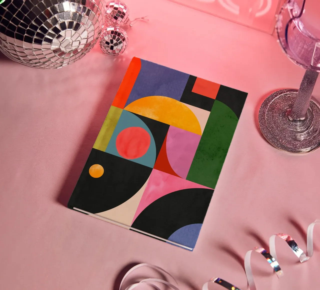 Geometric Shapes 150 notebook by Gaite