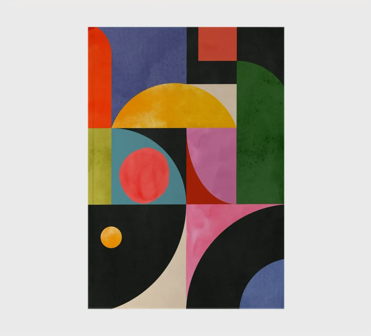 Geometric Shapes 150 notebook by Gaite