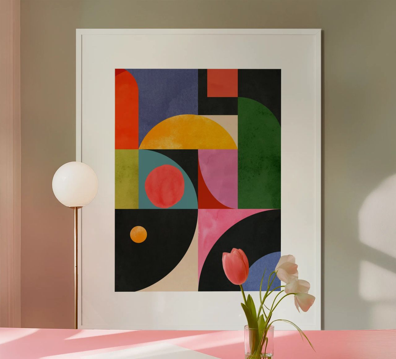 Geometrische Vormen 150 poster van Gaite