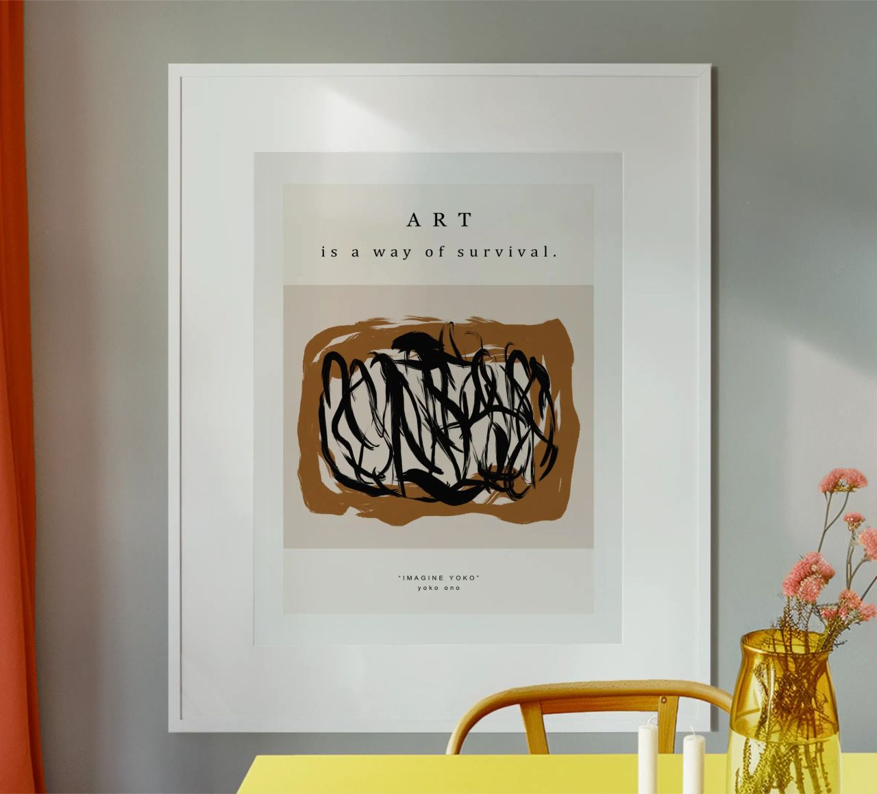 Vie Simple No 24 poster van treechild
