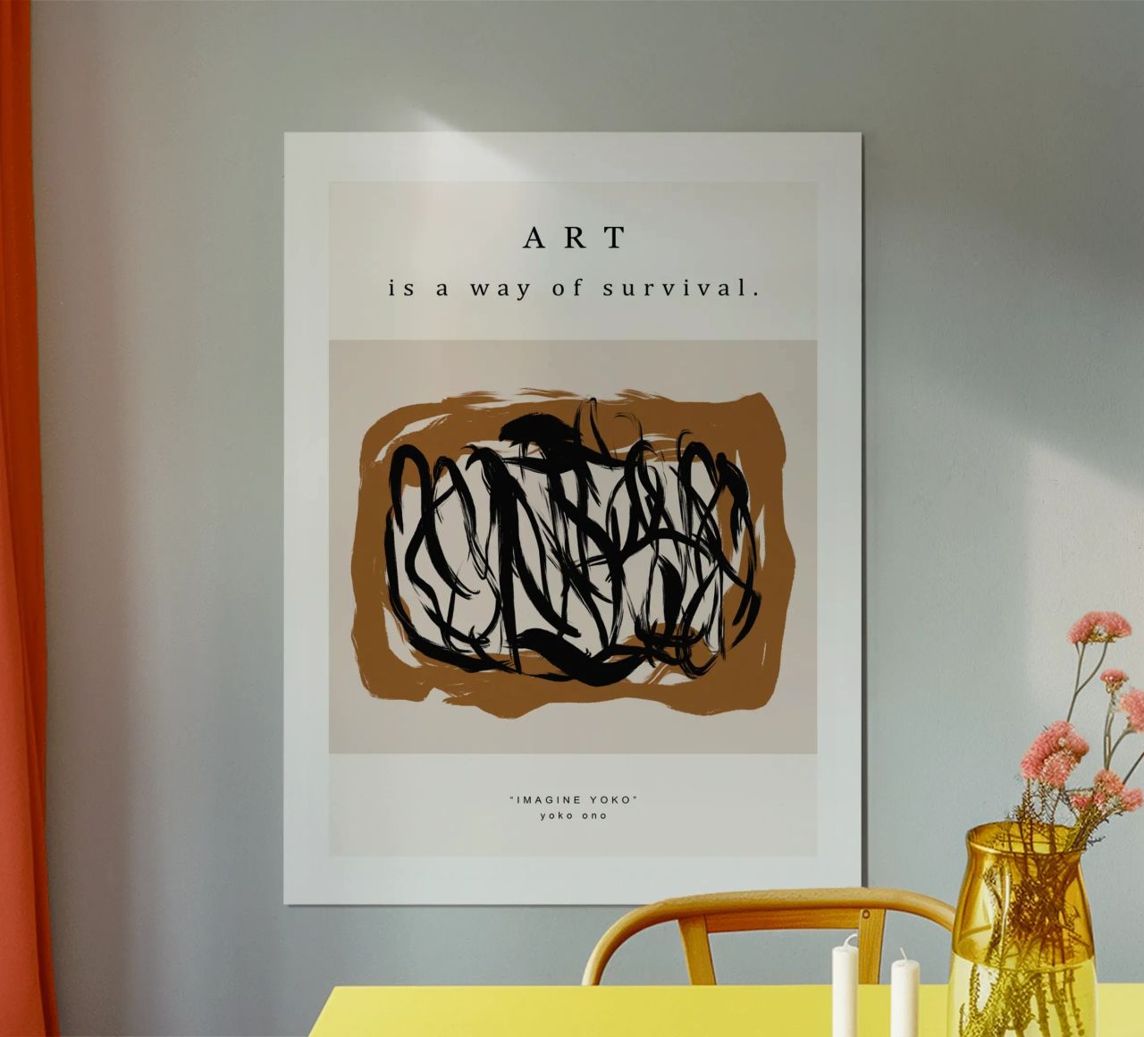 Vie Simple No 24 poster van treechild