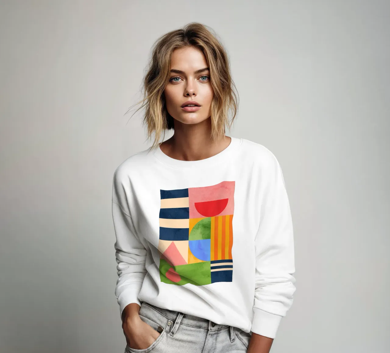 Geometrische Formen 148 Sweatshirt von Gaite