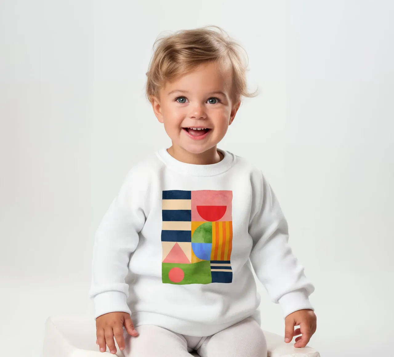 Geometrische vormen 148 baby sweatshirt van Gaite