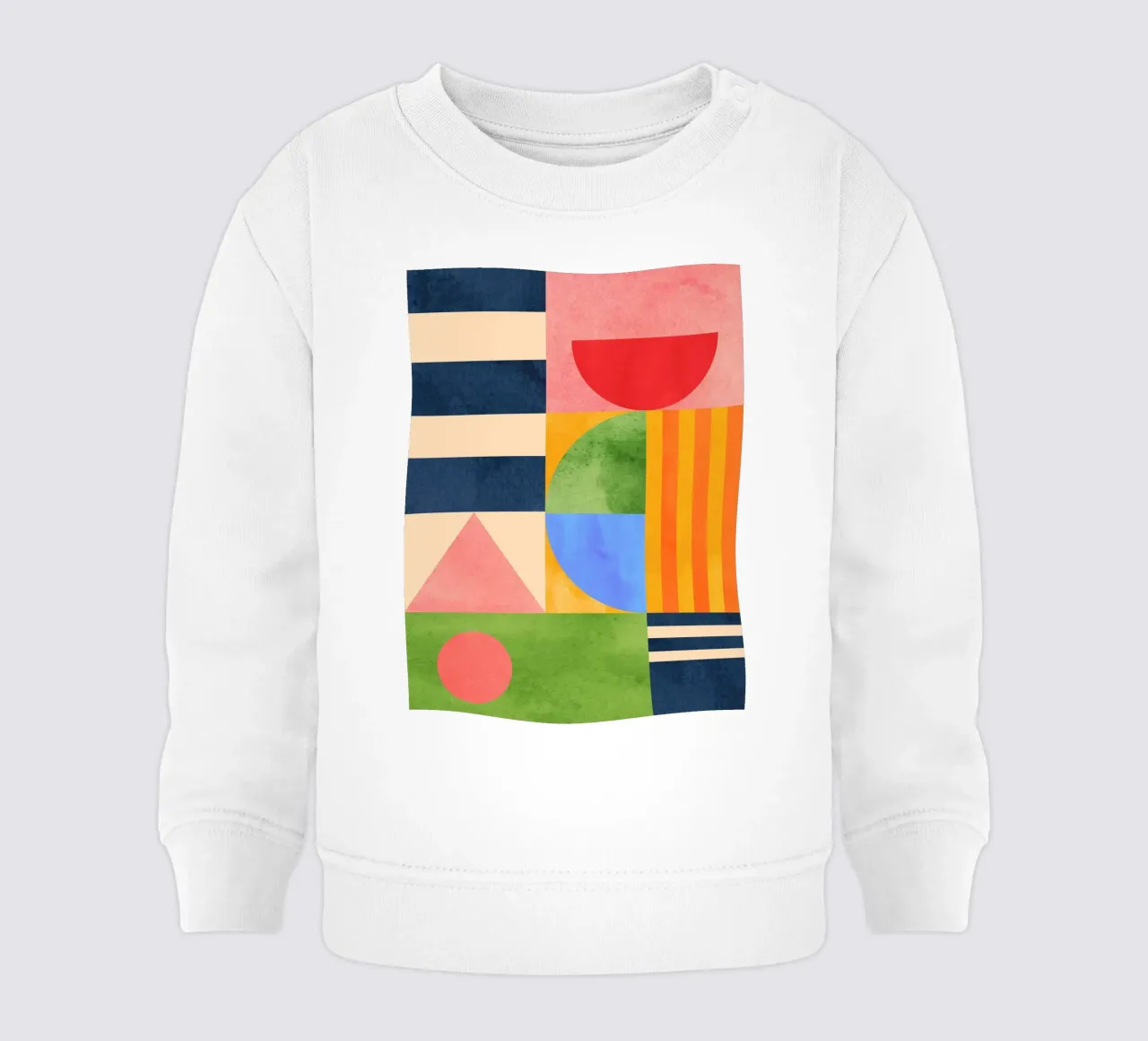 Geometrische vormen 148 baby sweatshirt van Gaite