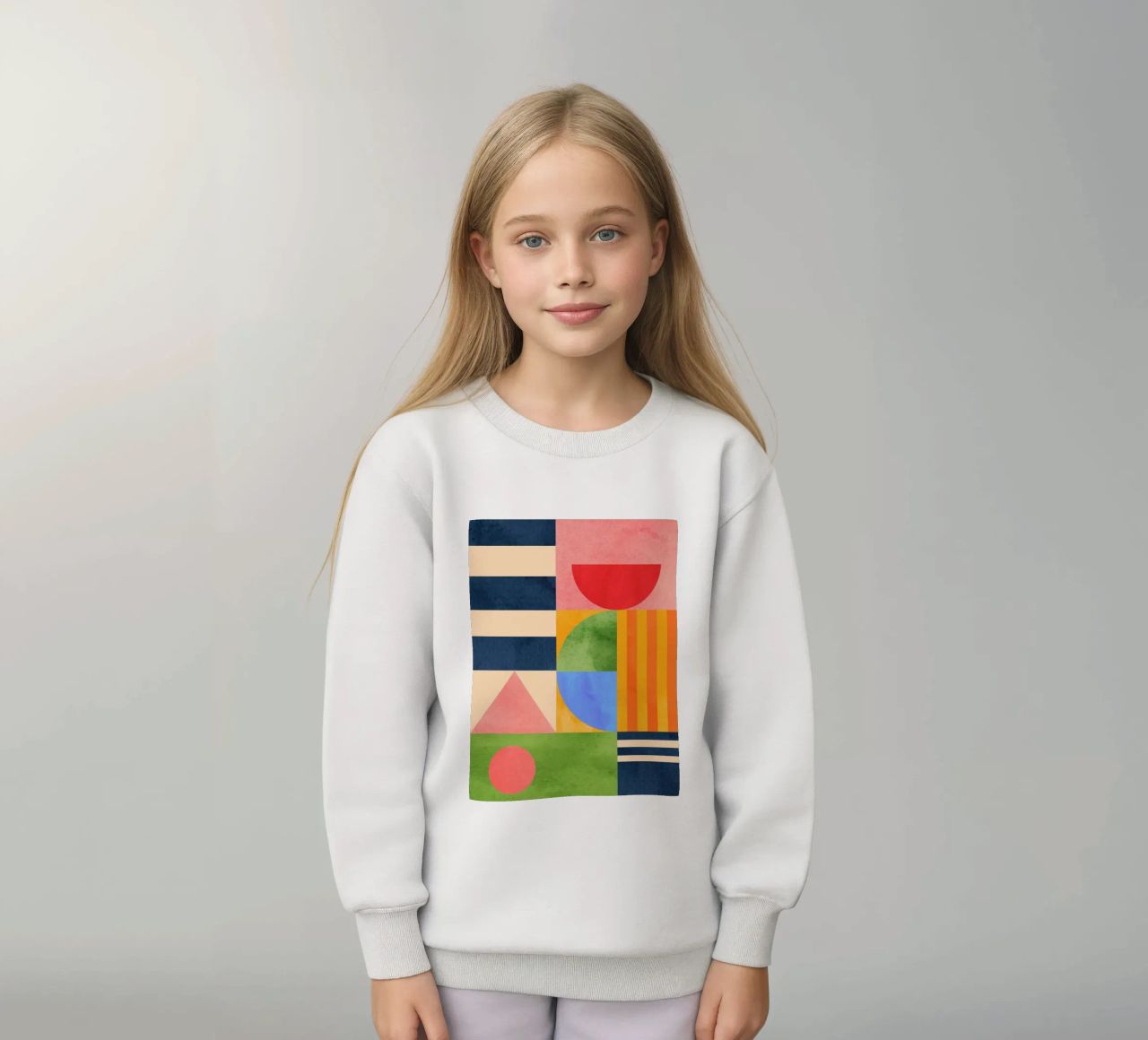 Forme geometriche 148 felpa bambino da Gaite