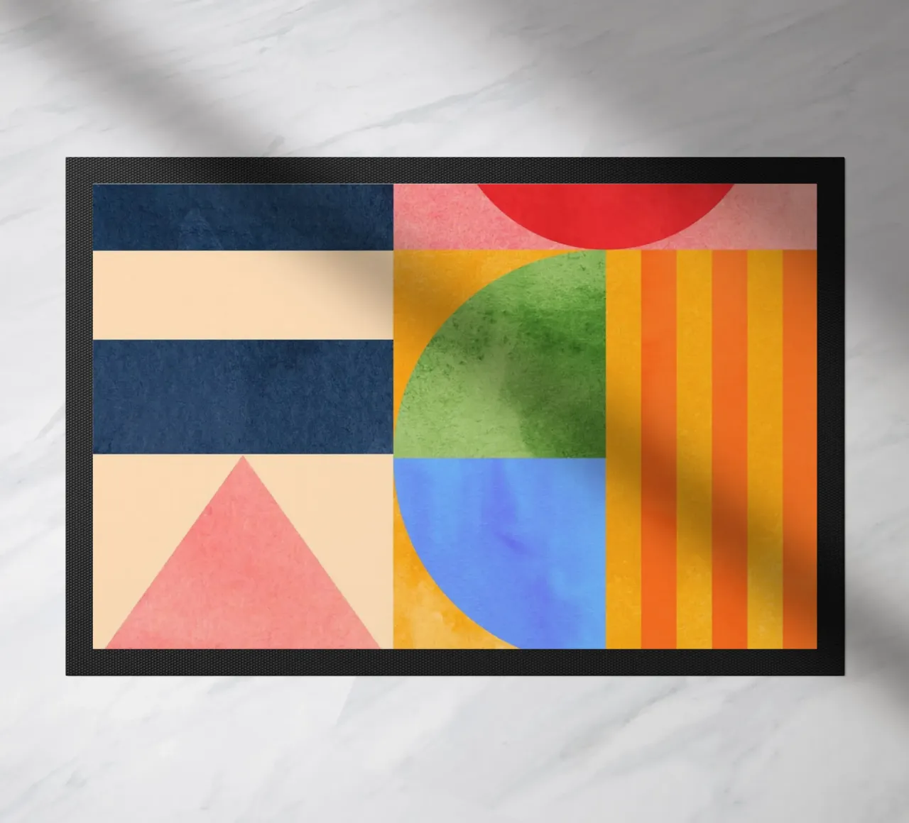 Geometrische Formen 148 Fußmatte von Gaite
