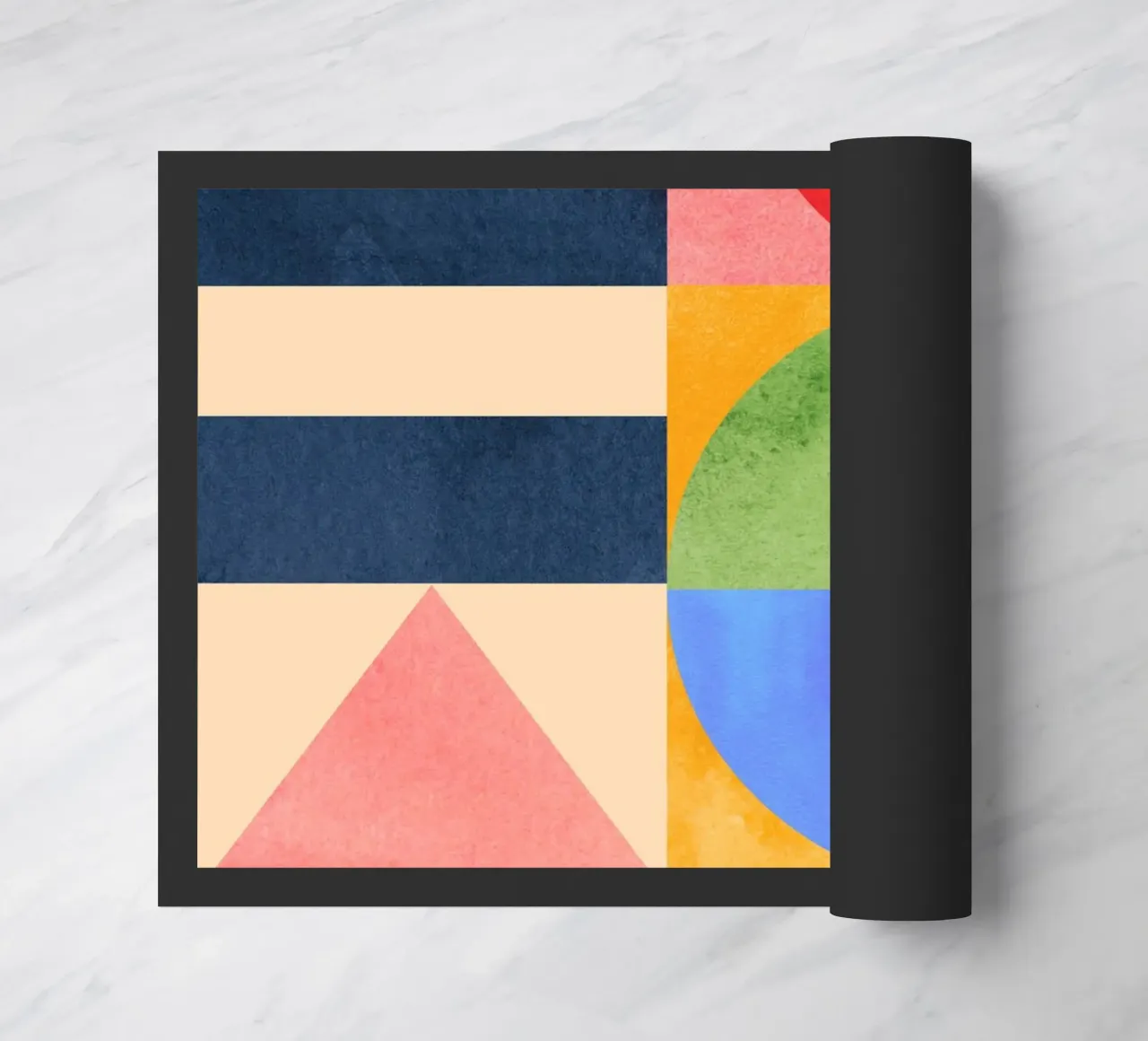 Geometrische Formen 148 Fußmatte von Gaite